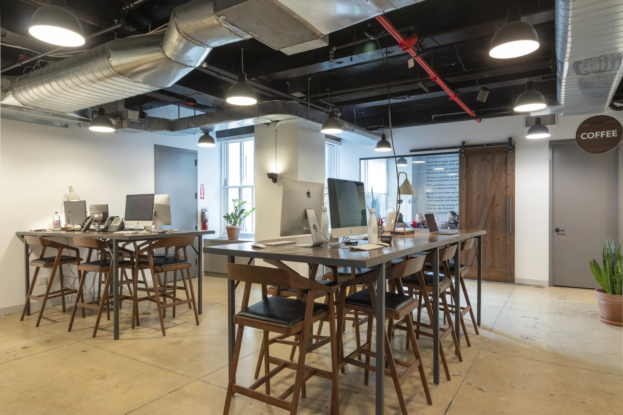 Open Work Area