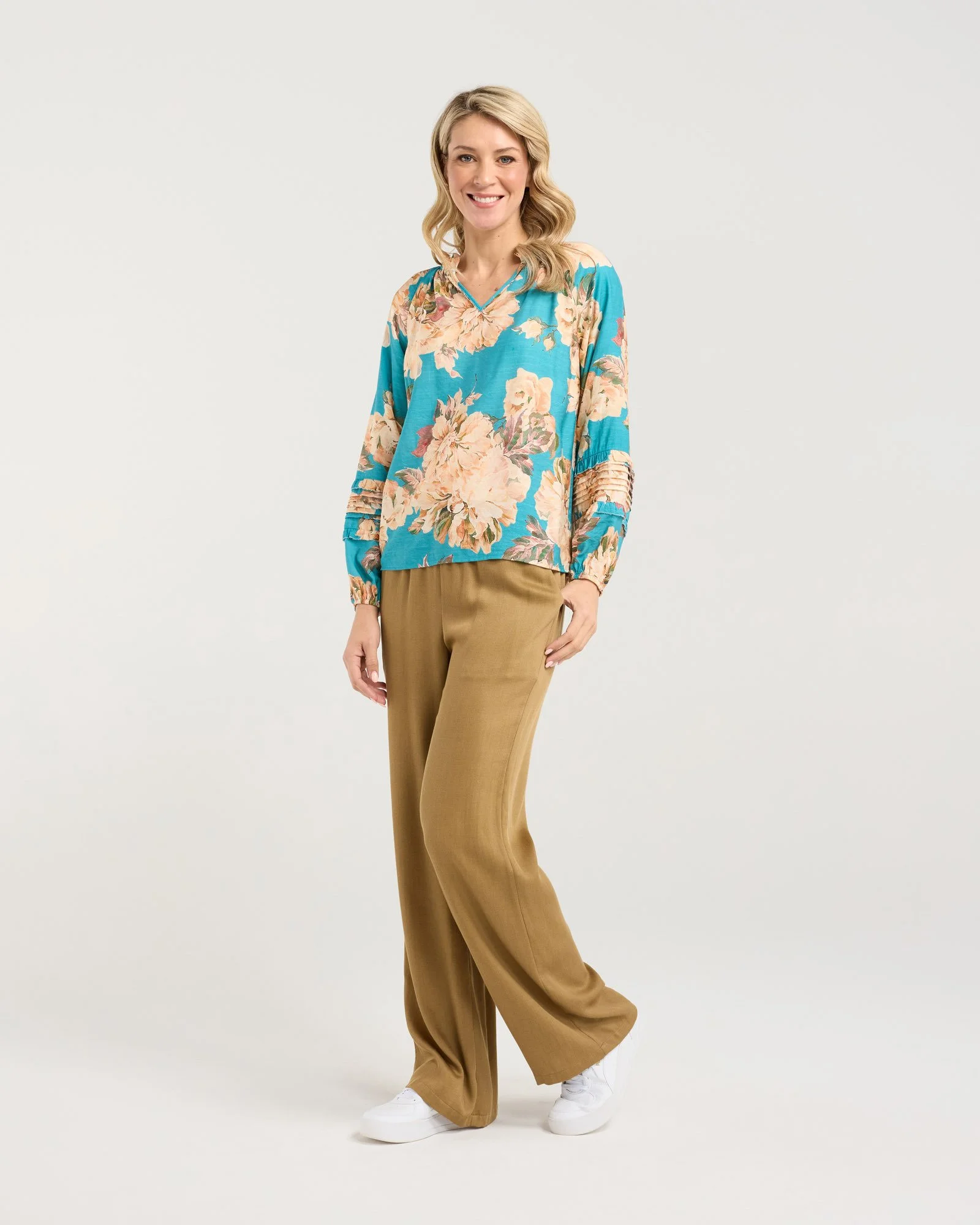 Blackstone Christie Frill Neck Top