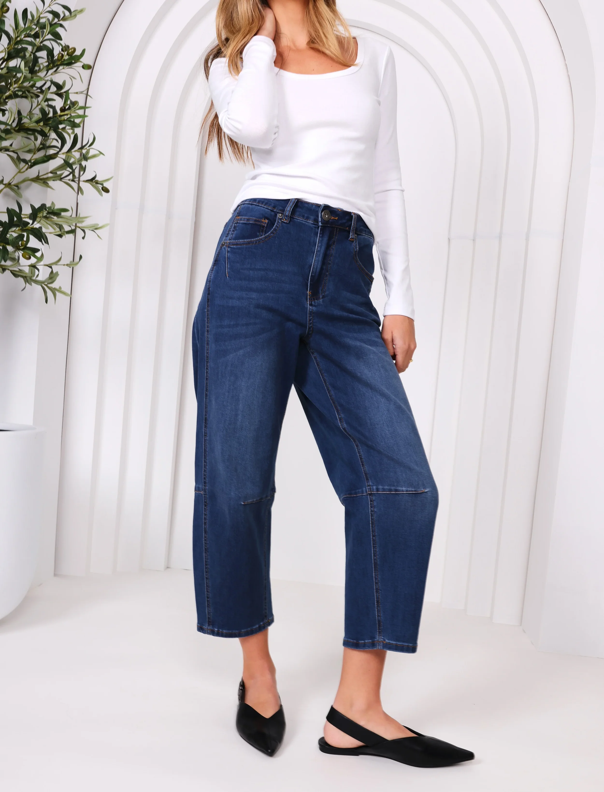 Monaco Toni Barrel jean