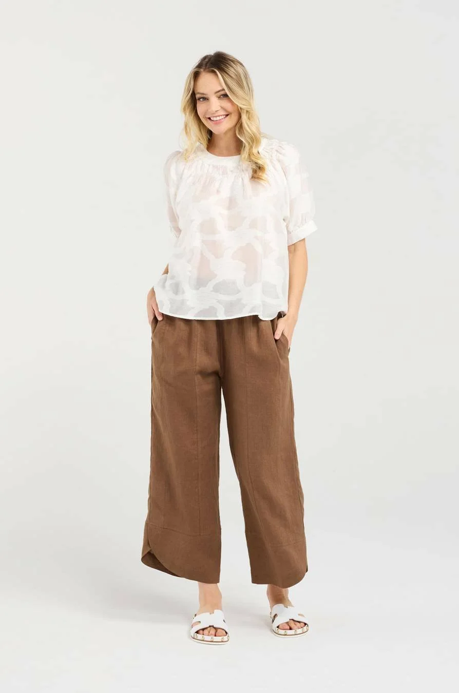 Blackstone Lisette Gathered Yoke Top