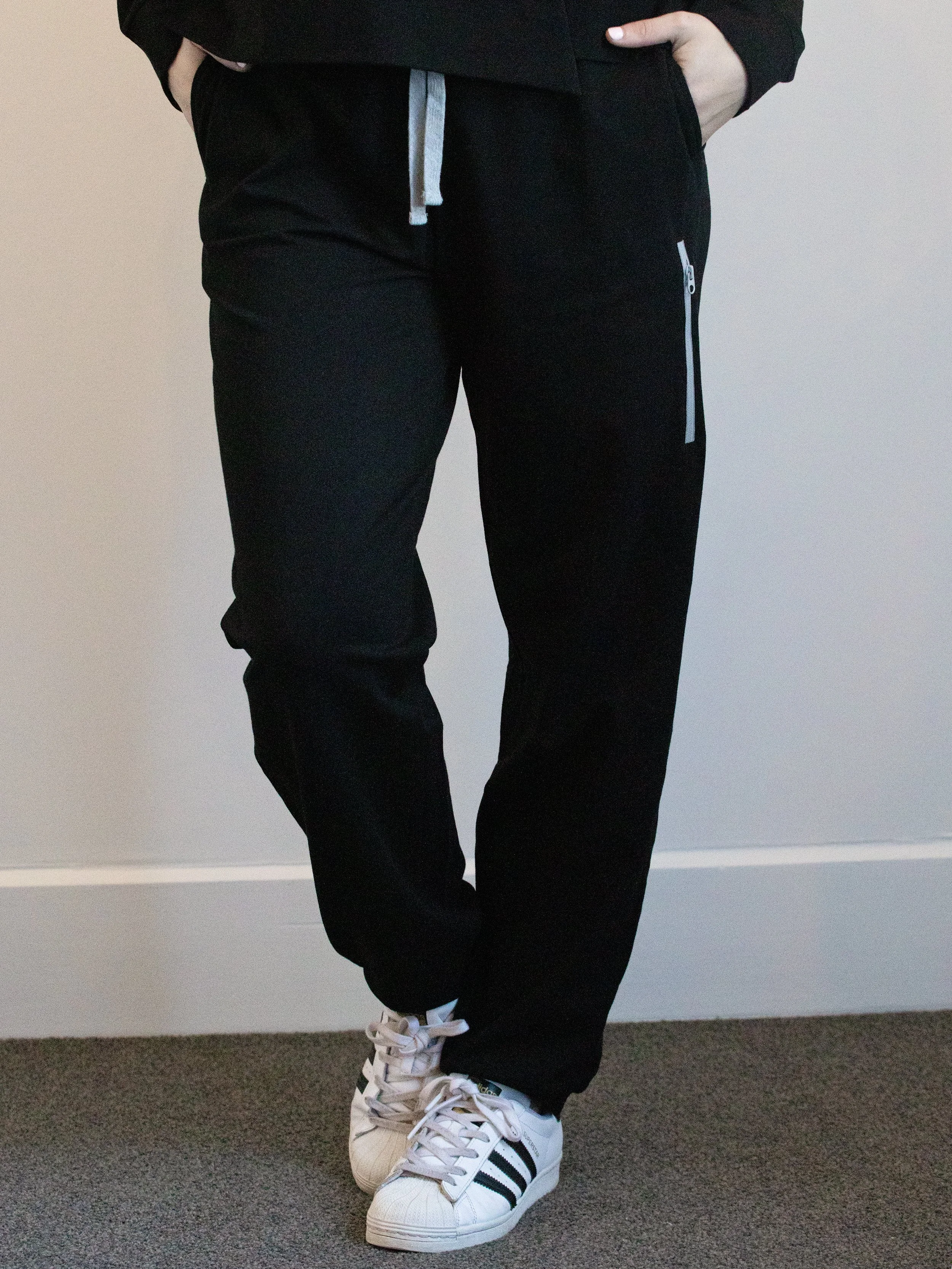 White On Black Sweatpant