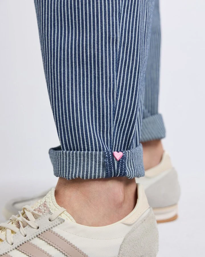 Elm Penny Pinstripe Barrel Pant