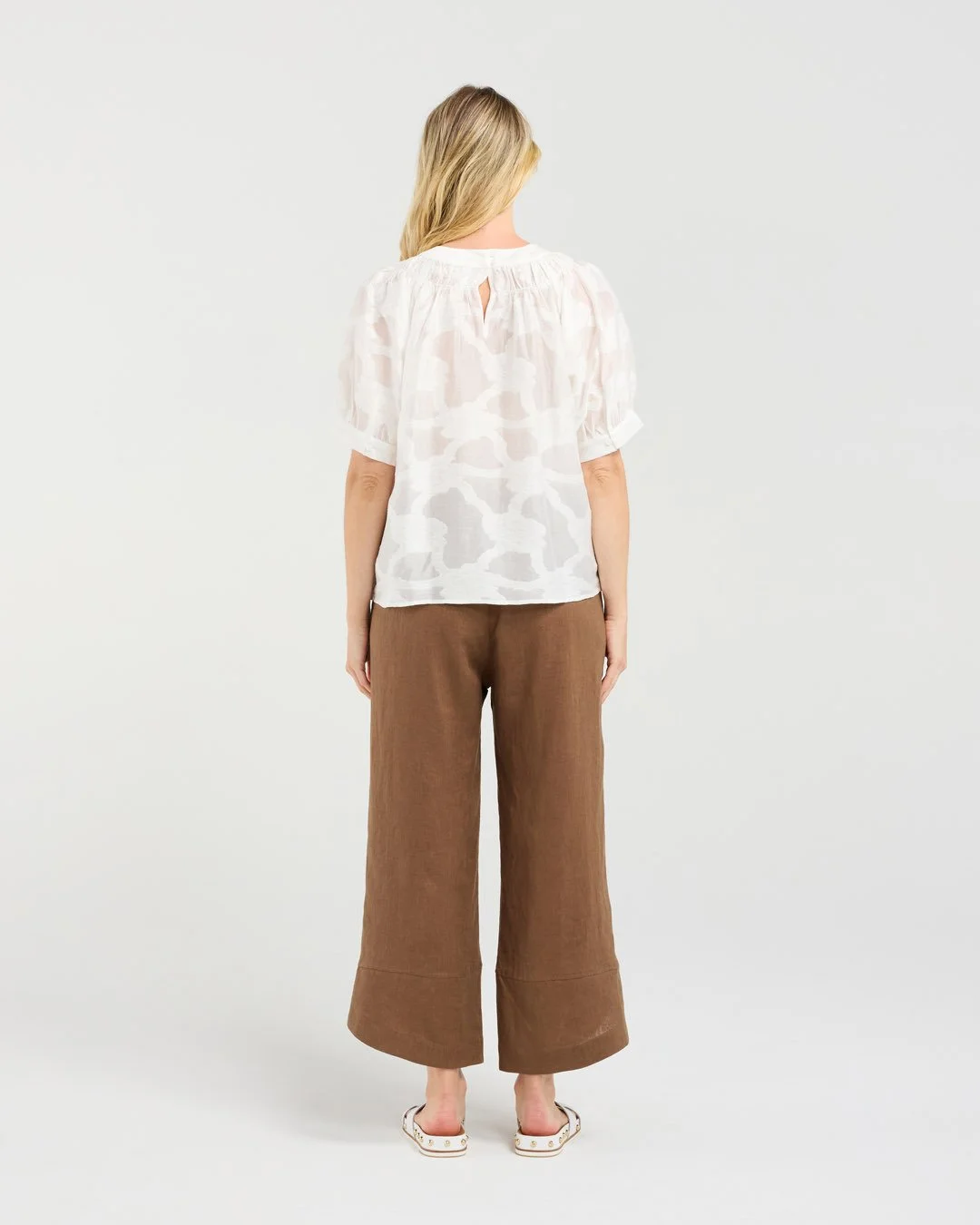 Blackstone Lisette Gathered Yoke Top
