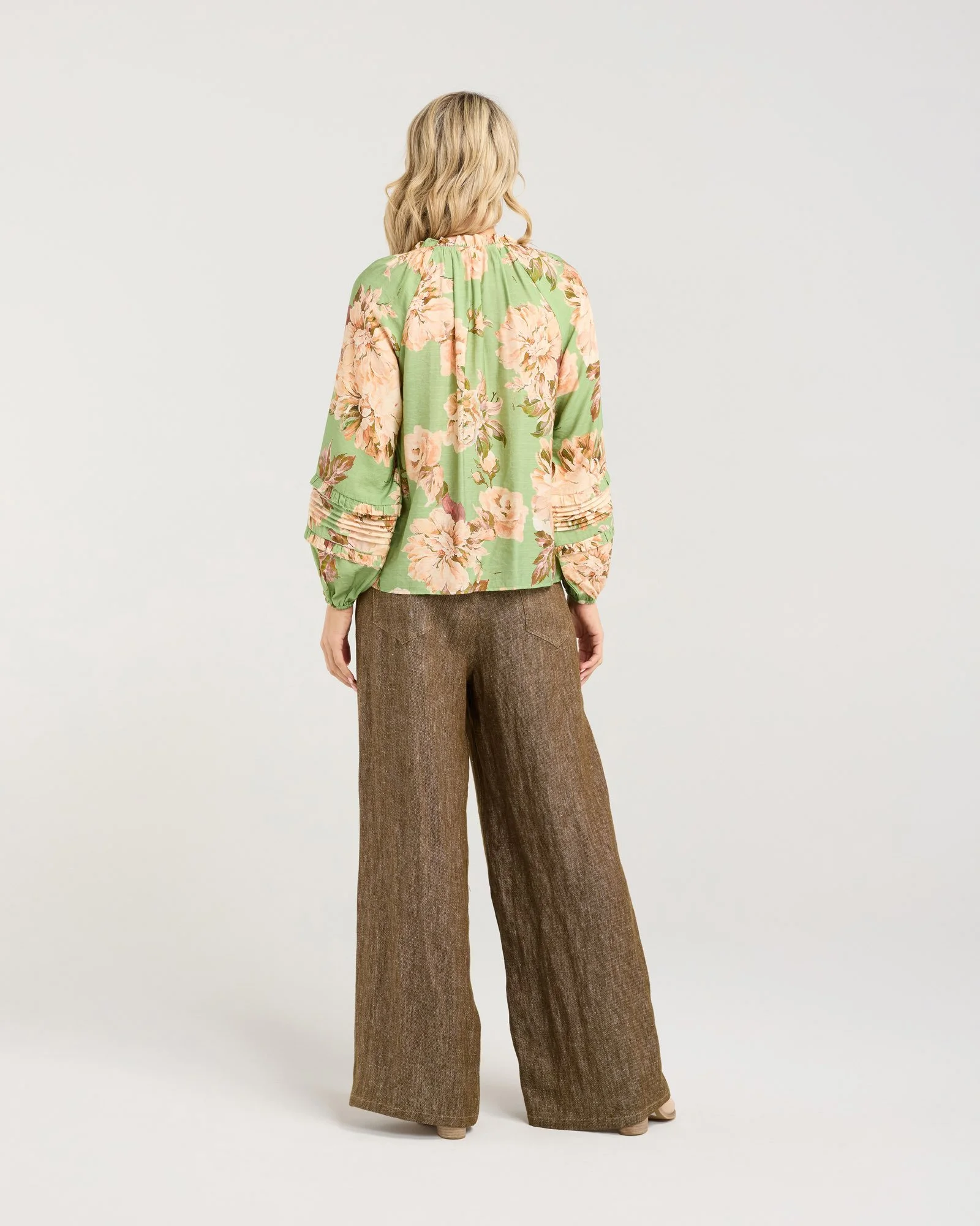 Blackstone Christie Frill Neck Top