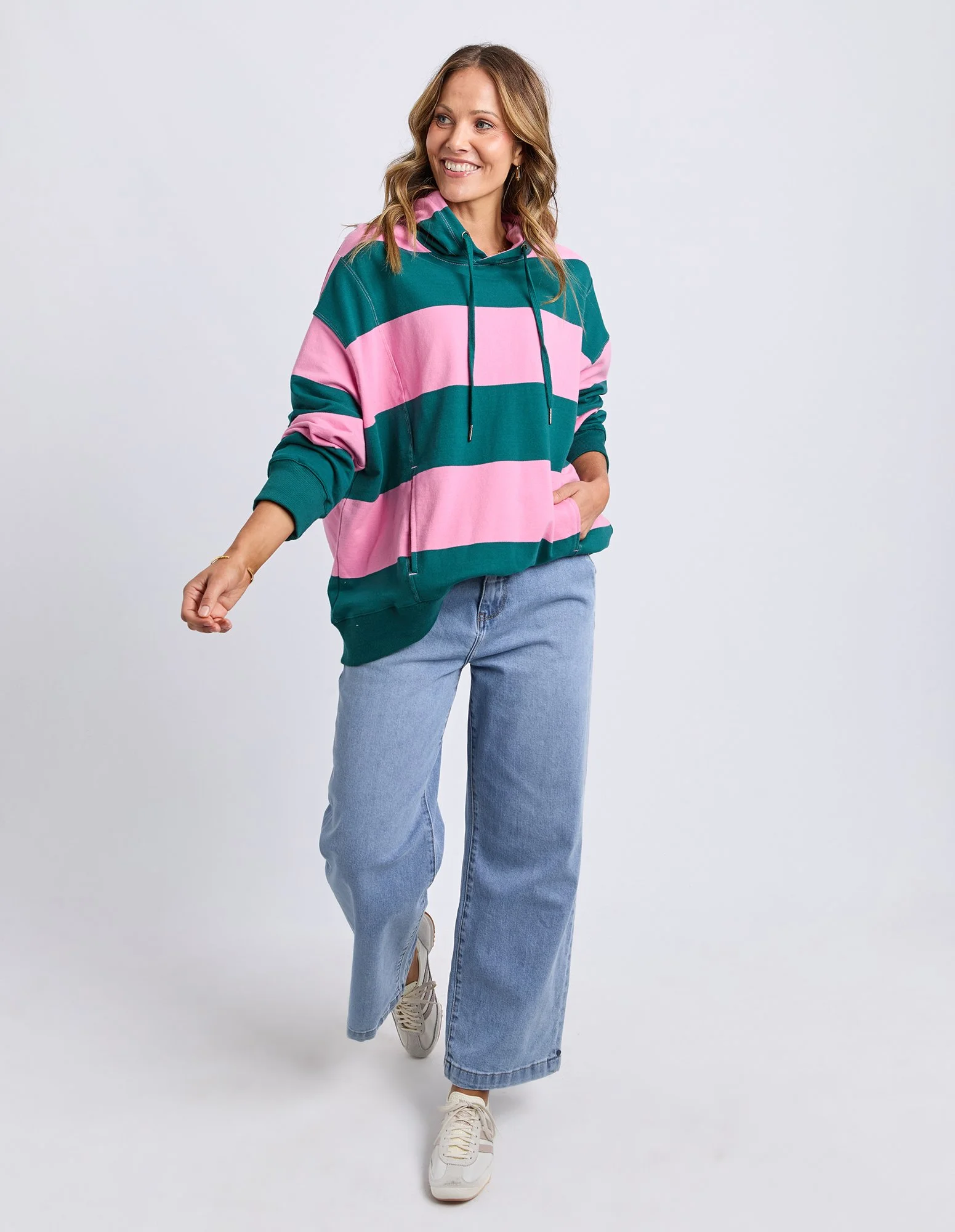 Elm Liberty Block Hoodie