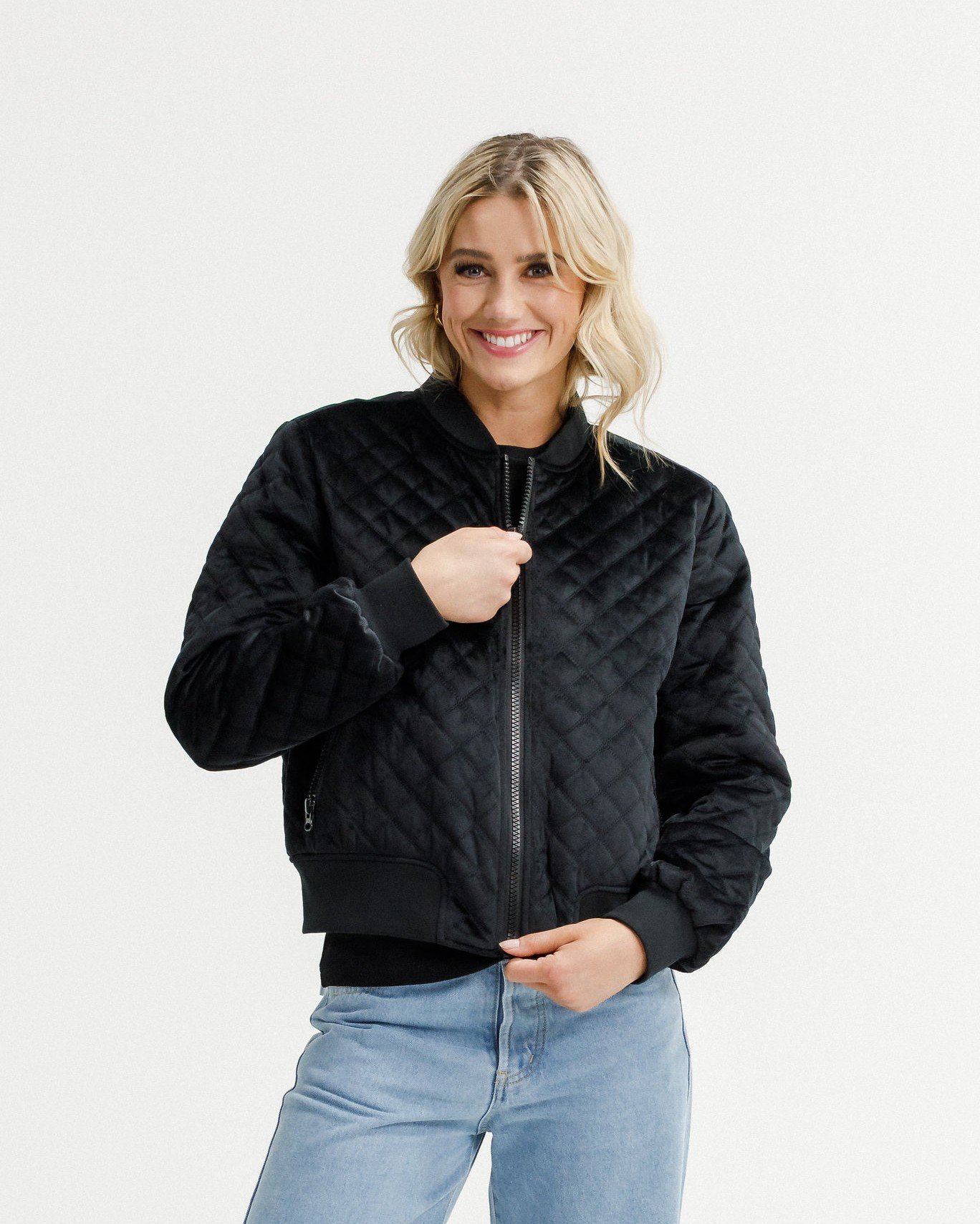 Wyld Bomber - Black Quilted Velour (13).jpg