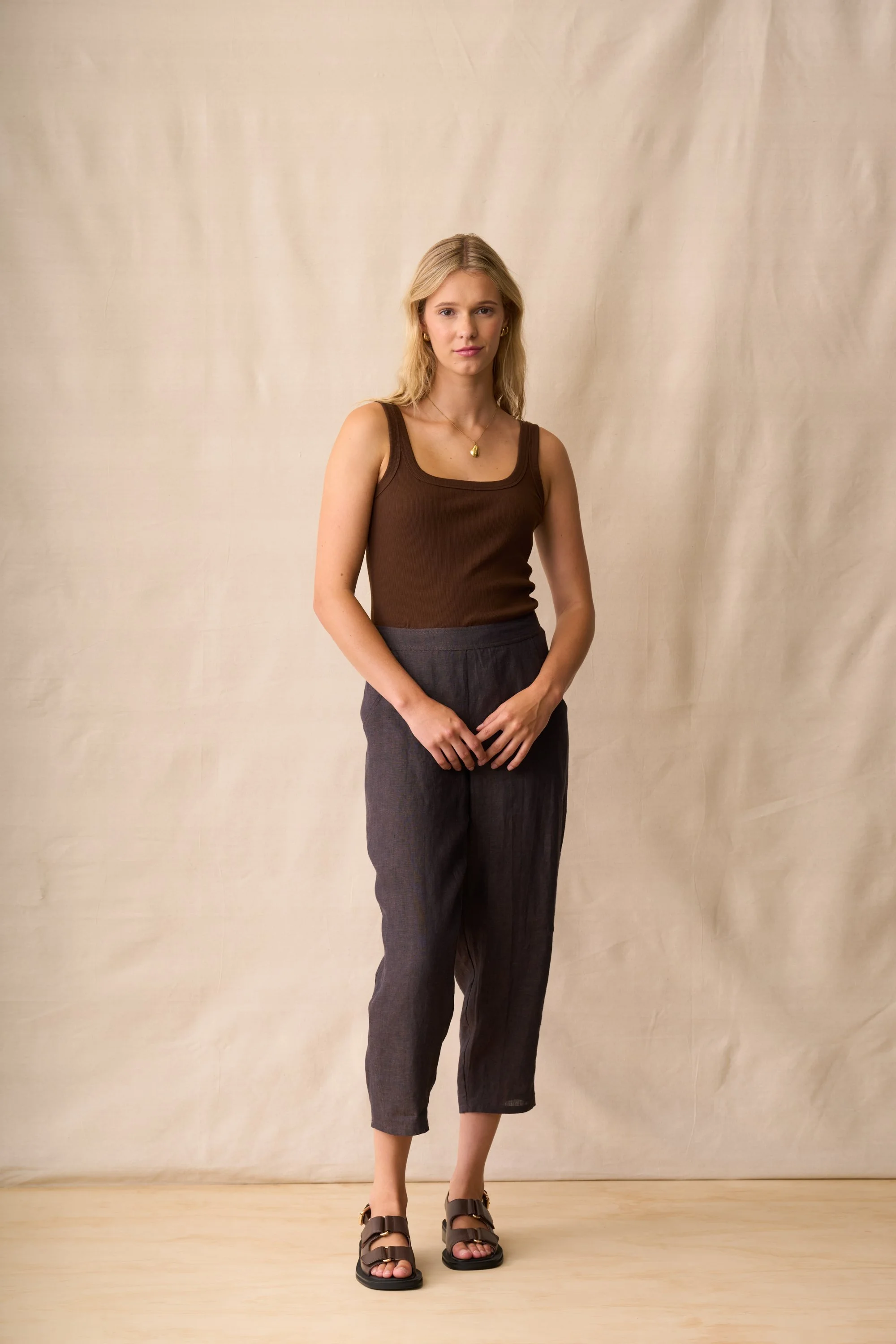 Neris Parker Pant Hazel