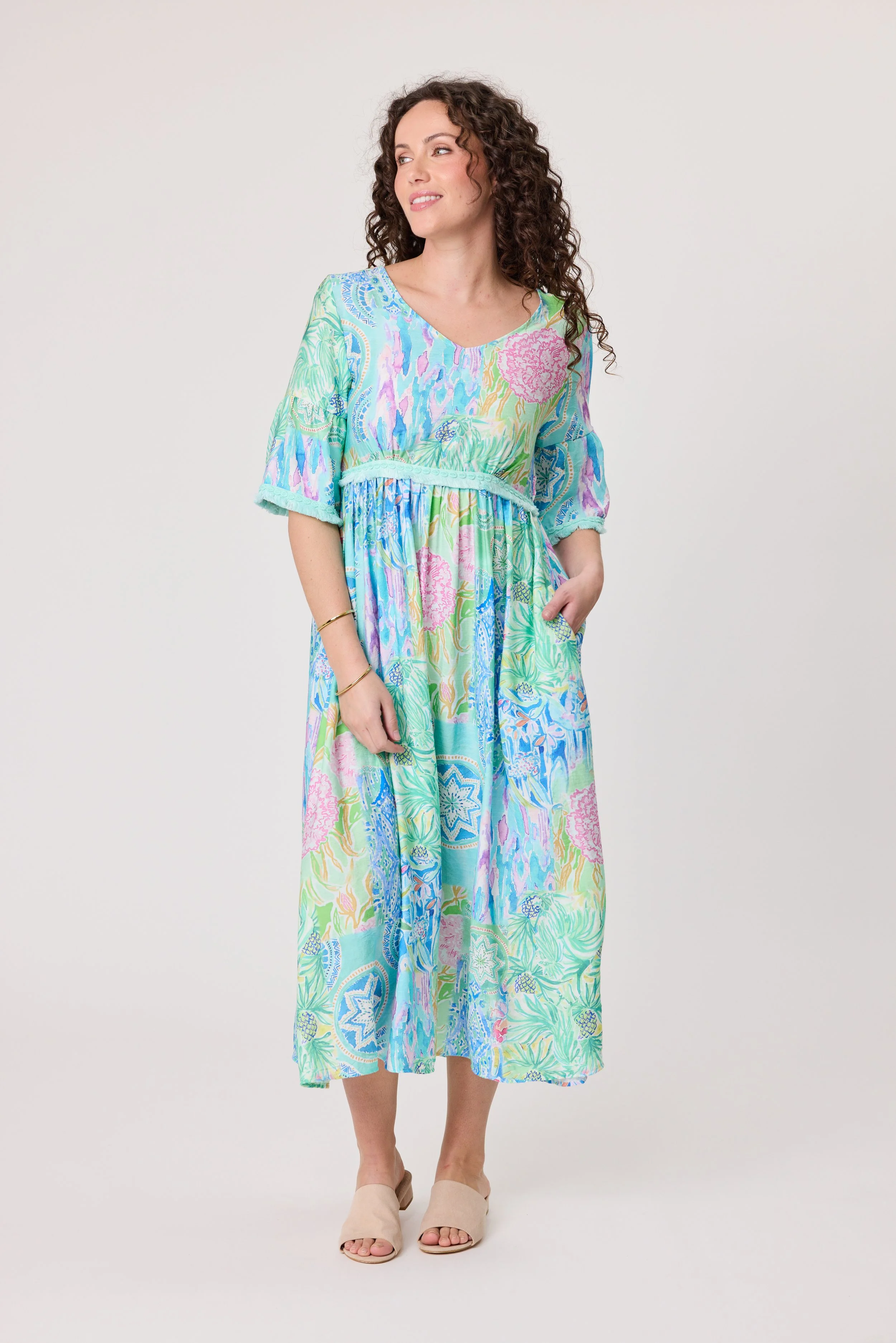 Classified Rimini Tassel Dress