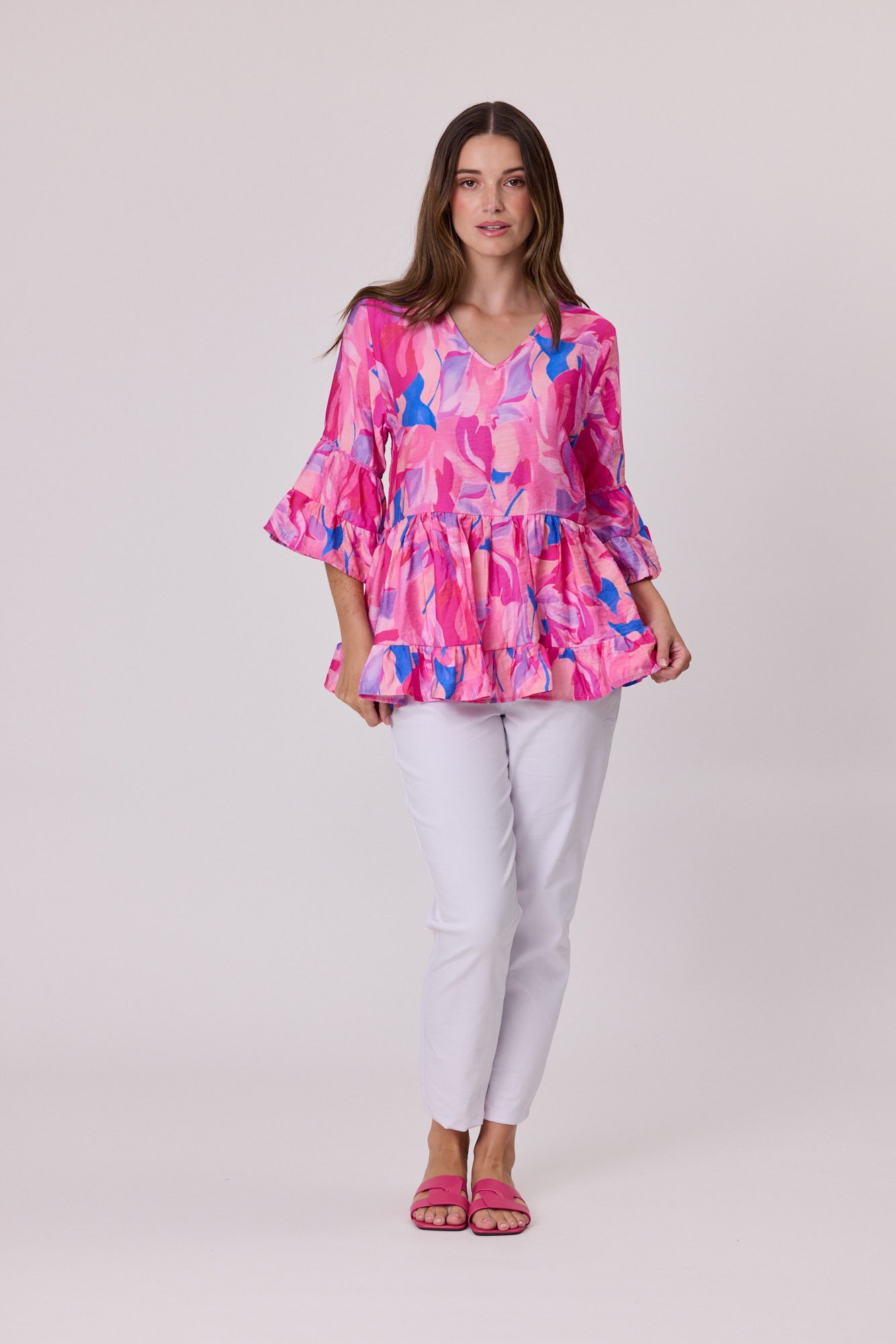 Democracy RicRac Trim Top