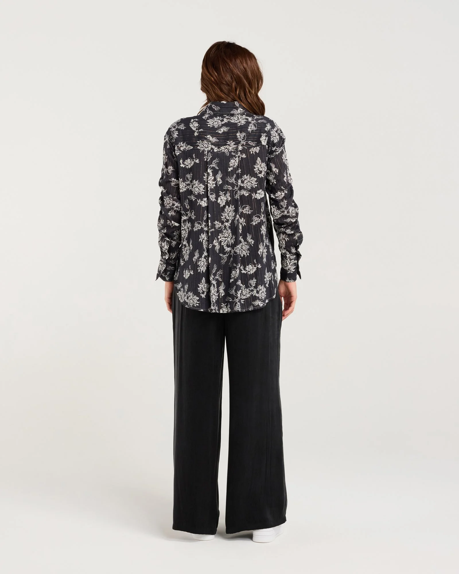 Blackstone Emory Gathered Sleeve Shirt