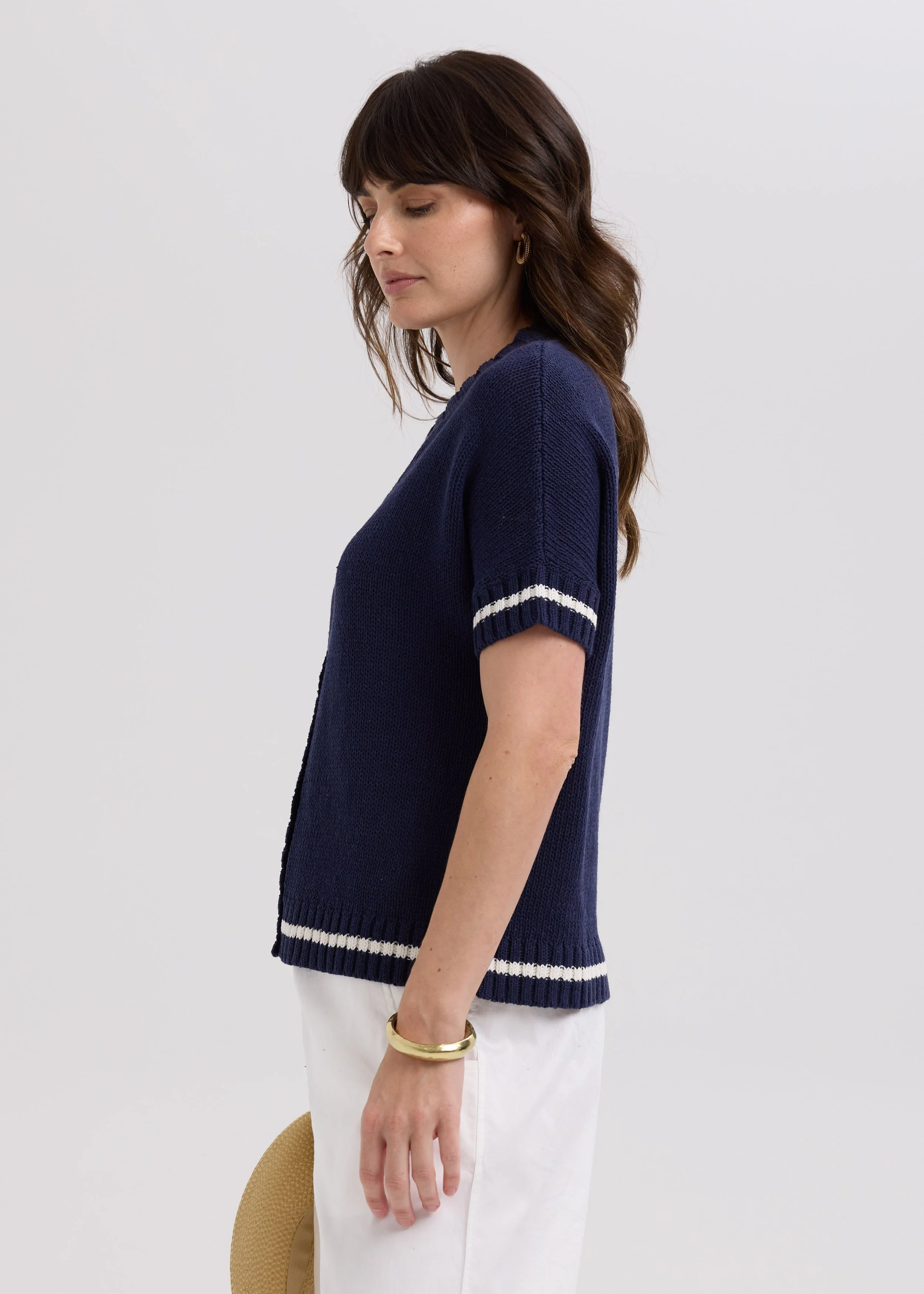 LD + Co Textured S/S Cardi