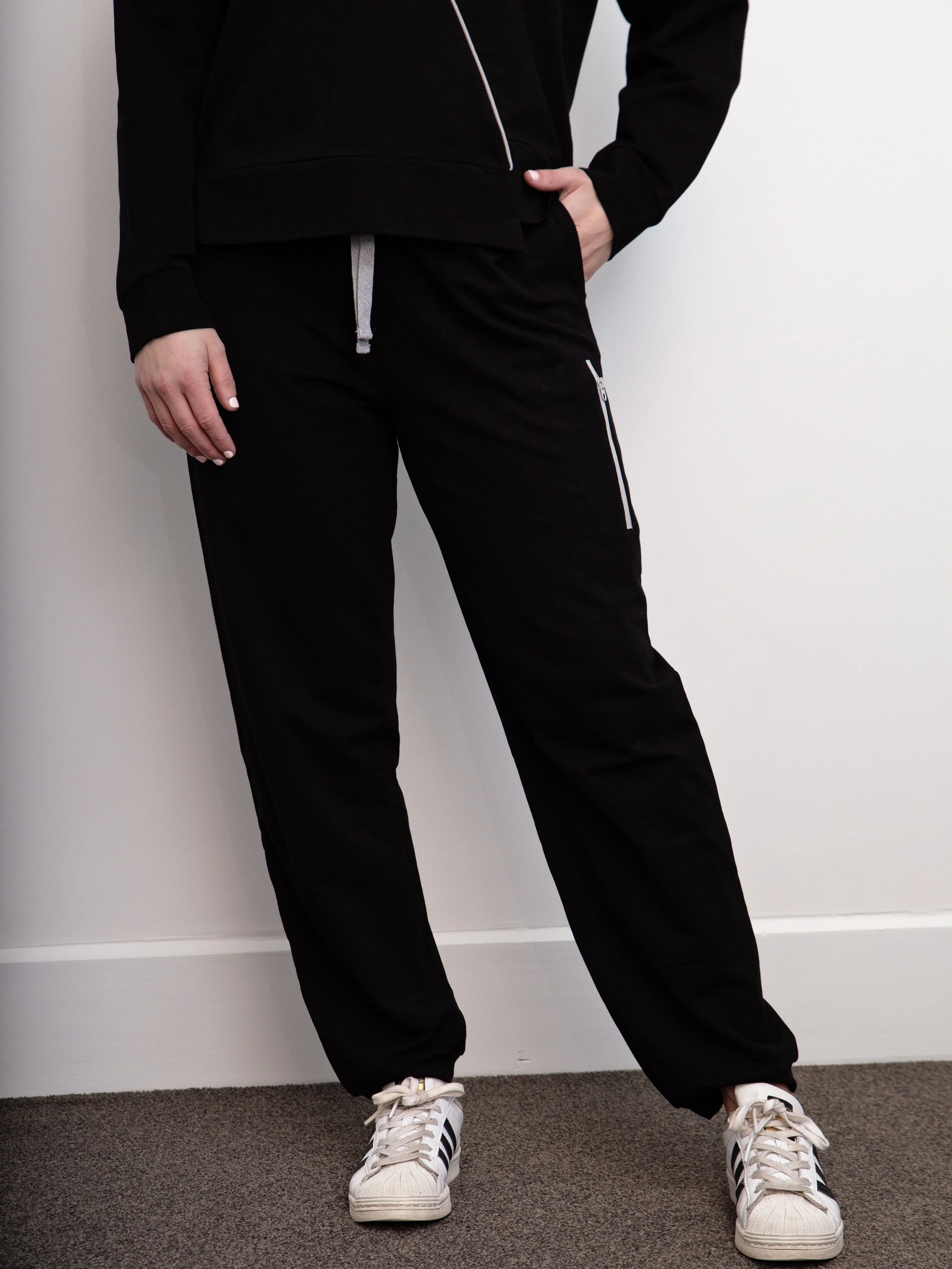 White On Black Sweatpant