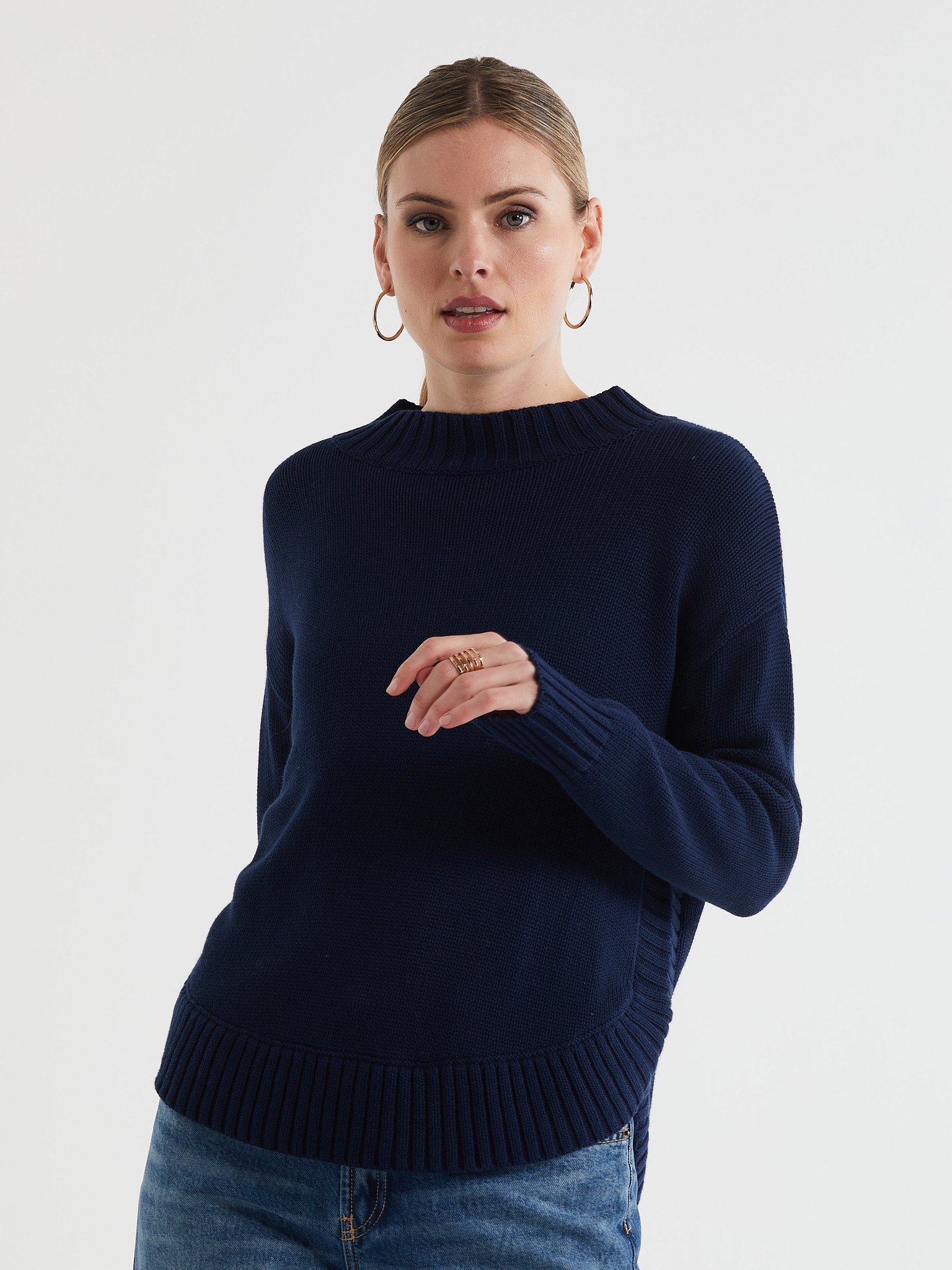 LD + Co Cotton Mock Turtle