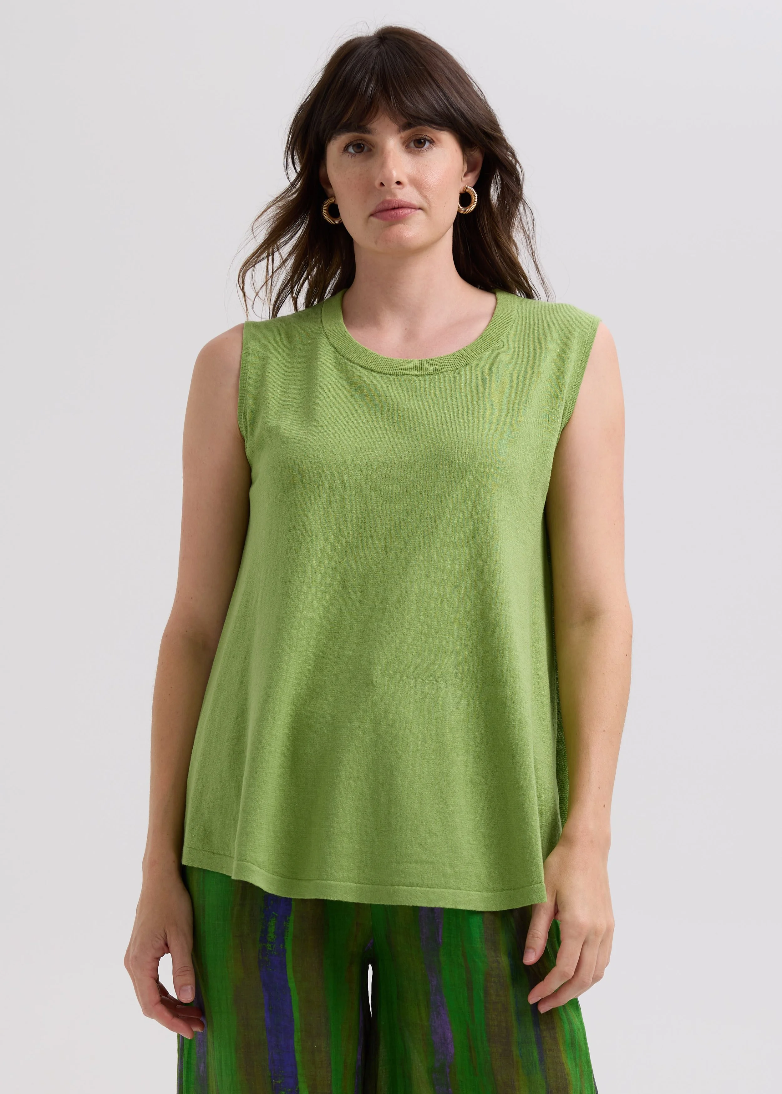 LD + Co Linen A-Line Top