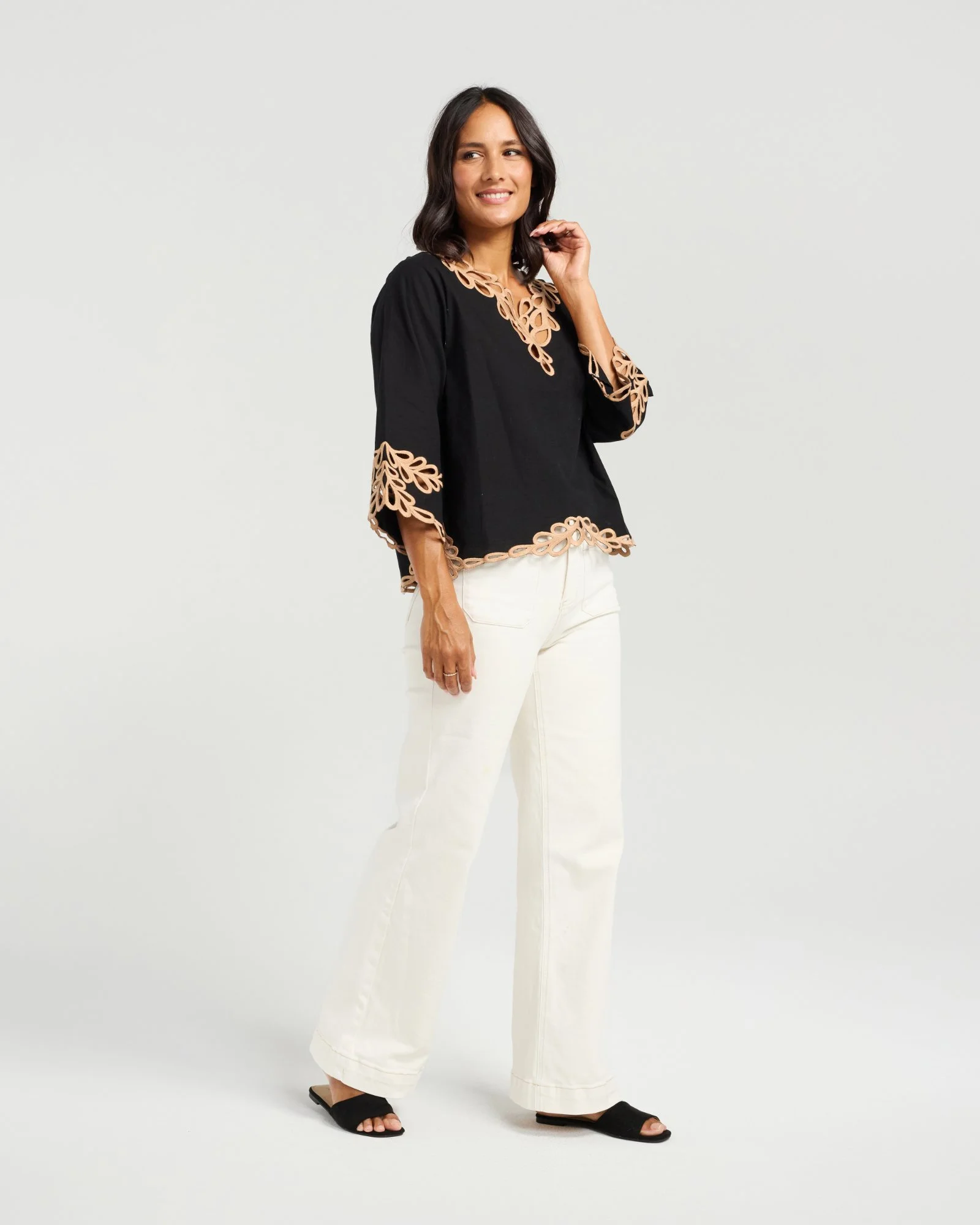 NMBR Rose Caris Top