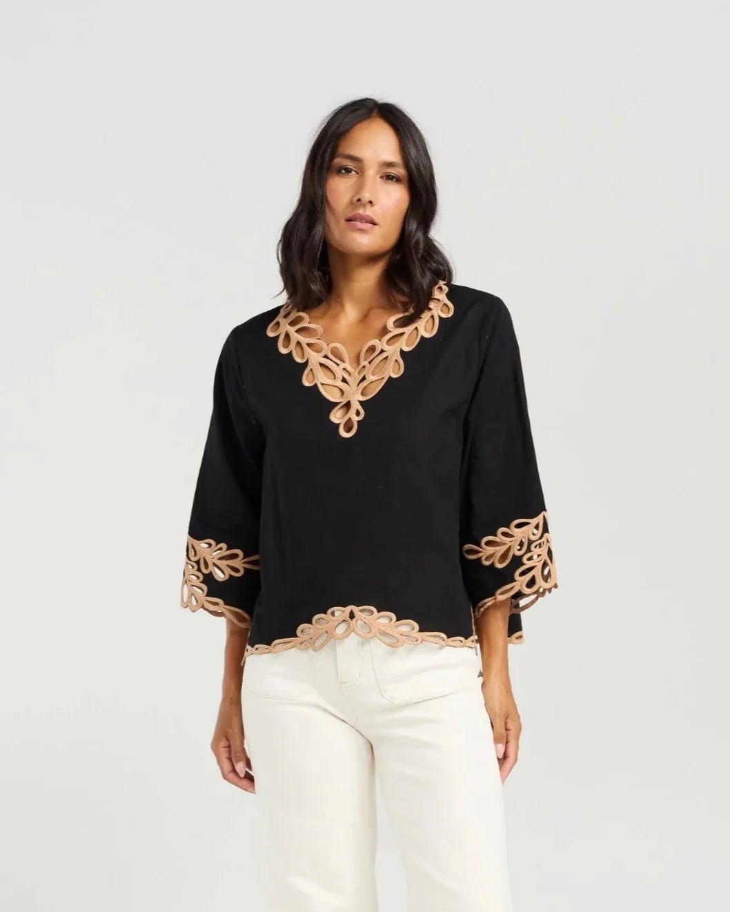 NMBR Rose Caris Top