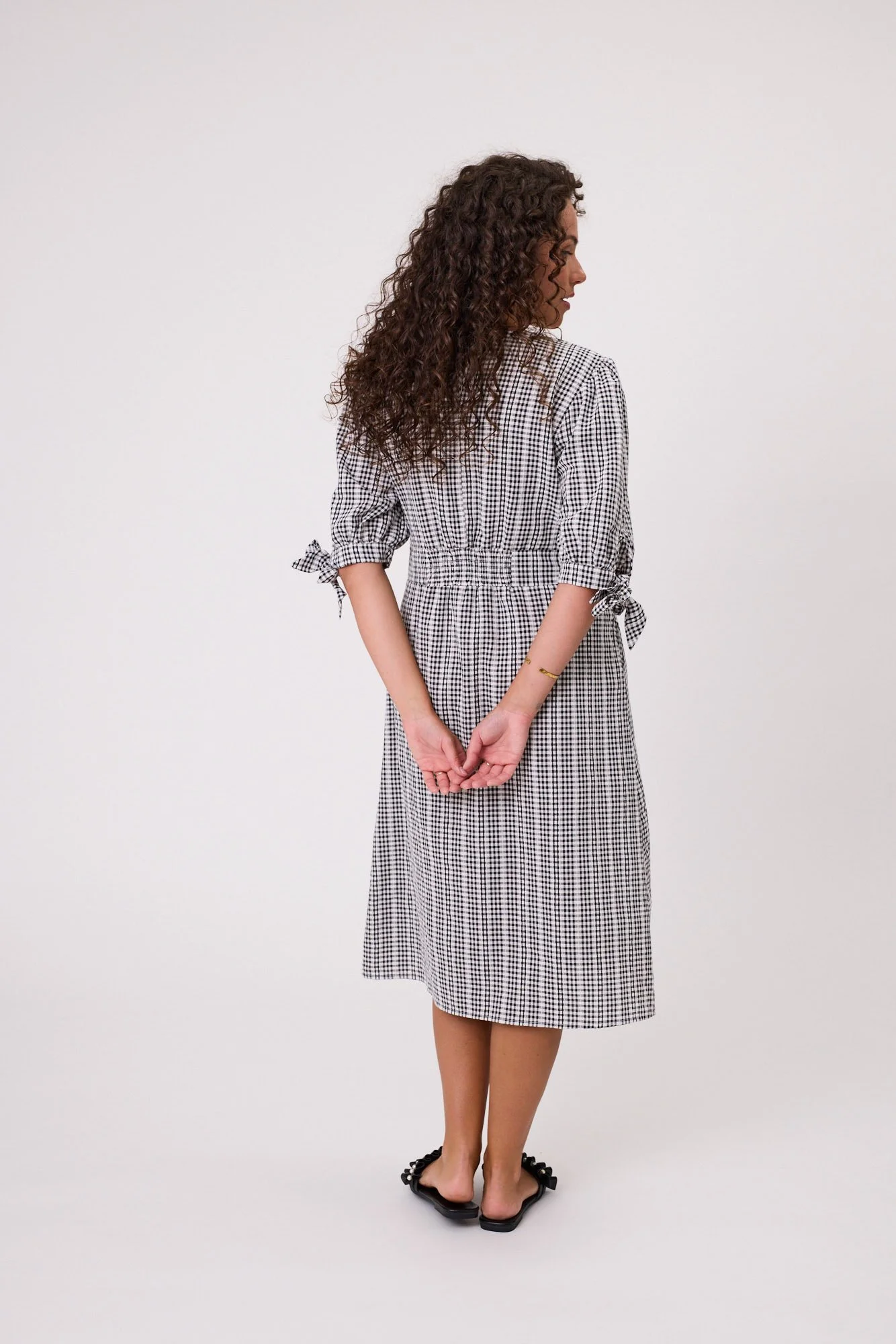 Classified Siena Check Dress