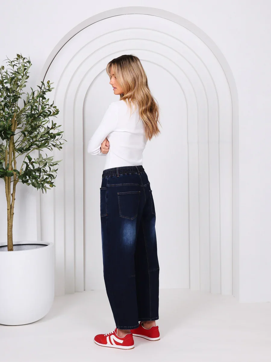 Monaco Leo Barrel Jean