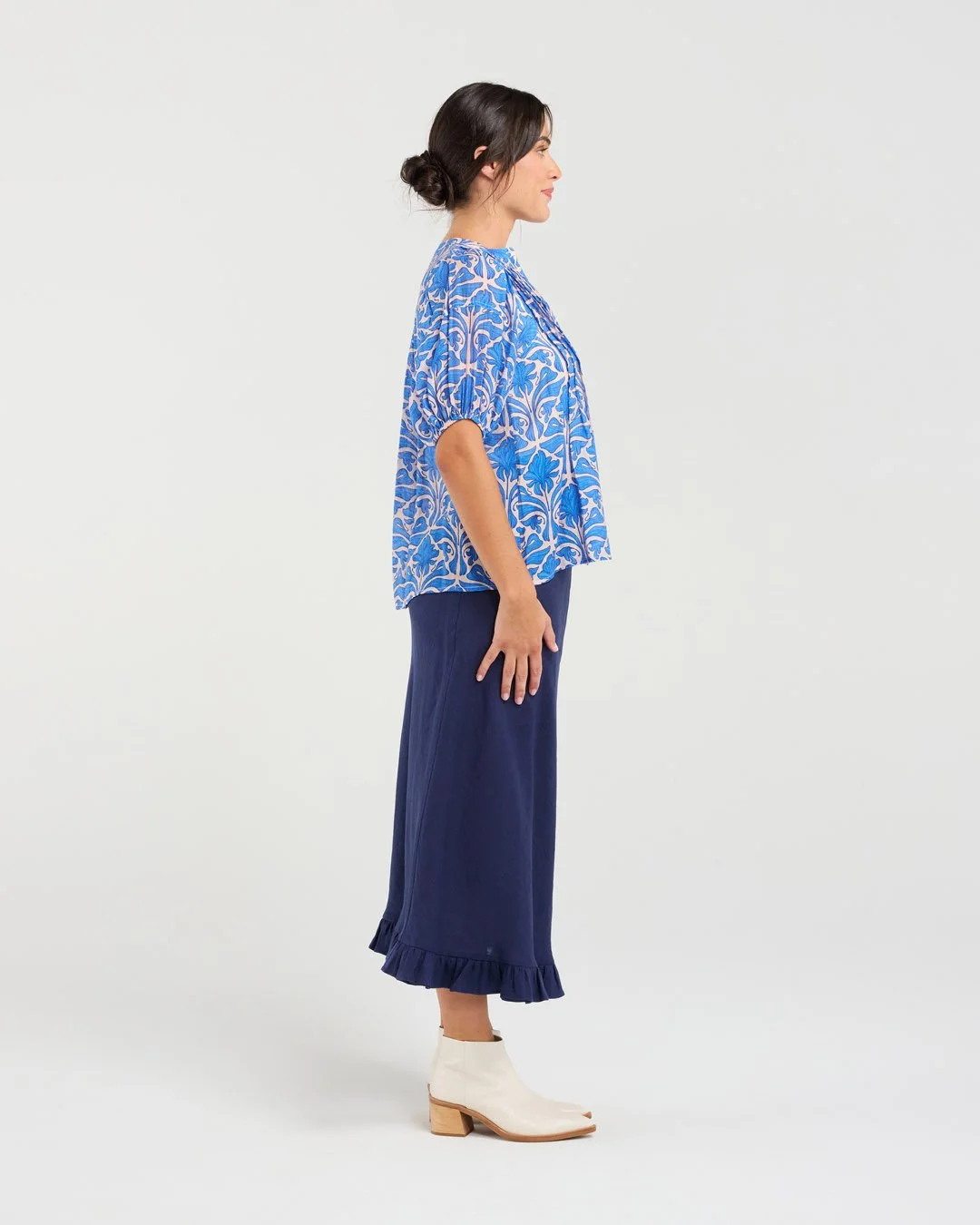 Blackstone Bridget Pintuck Front Shirt