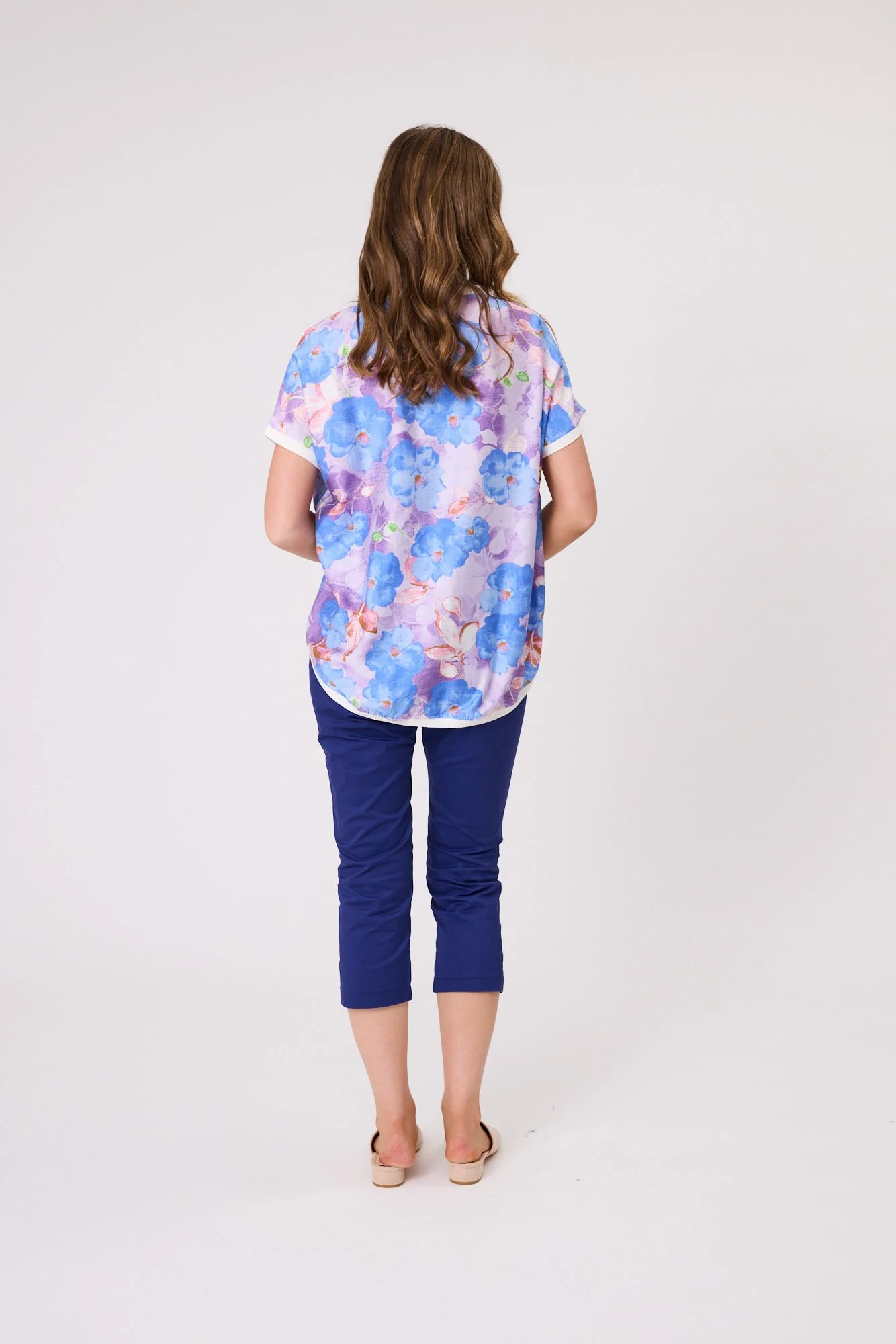Democracy Riley Print Top