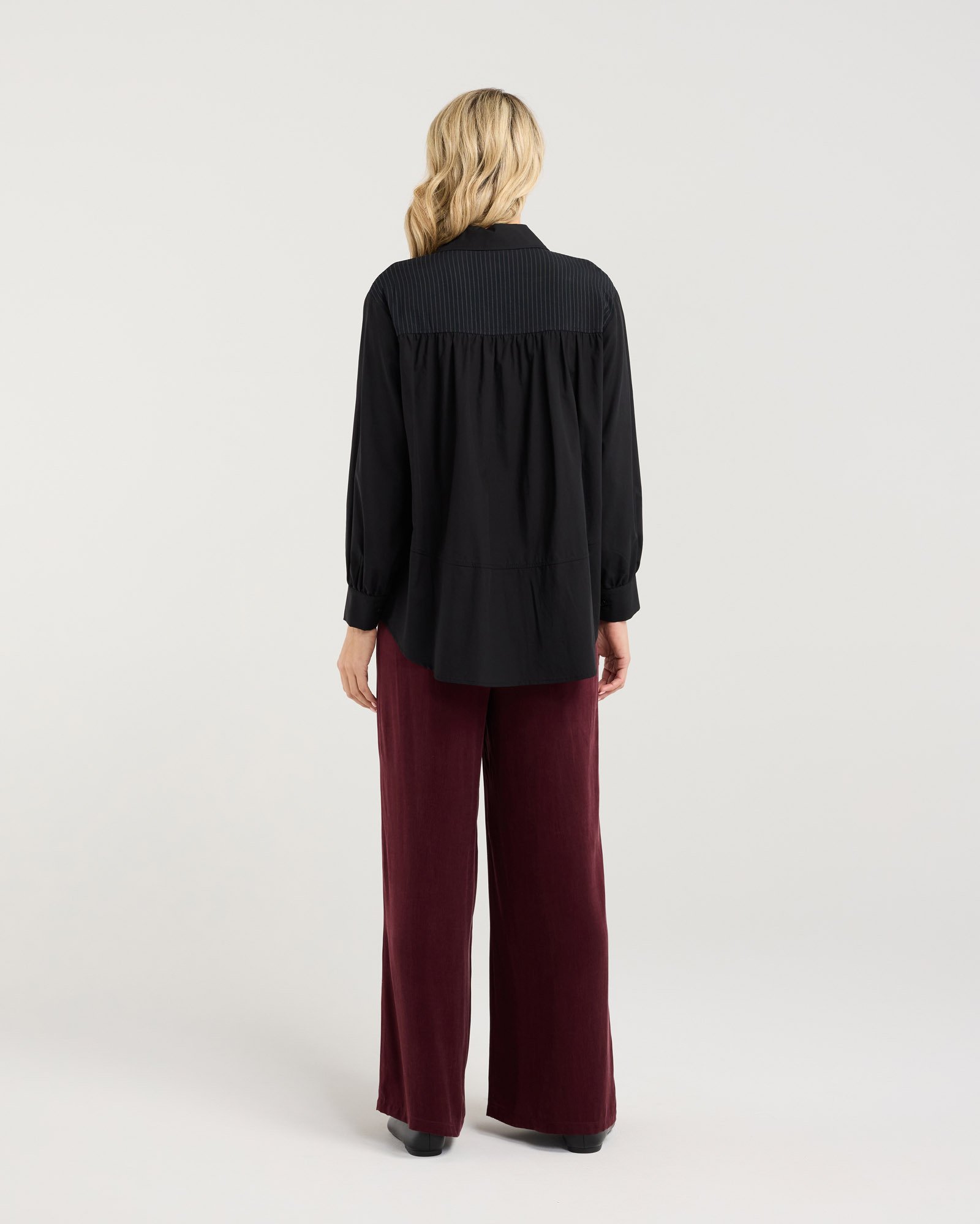 Blackstone Lilliana Spliced Shirt