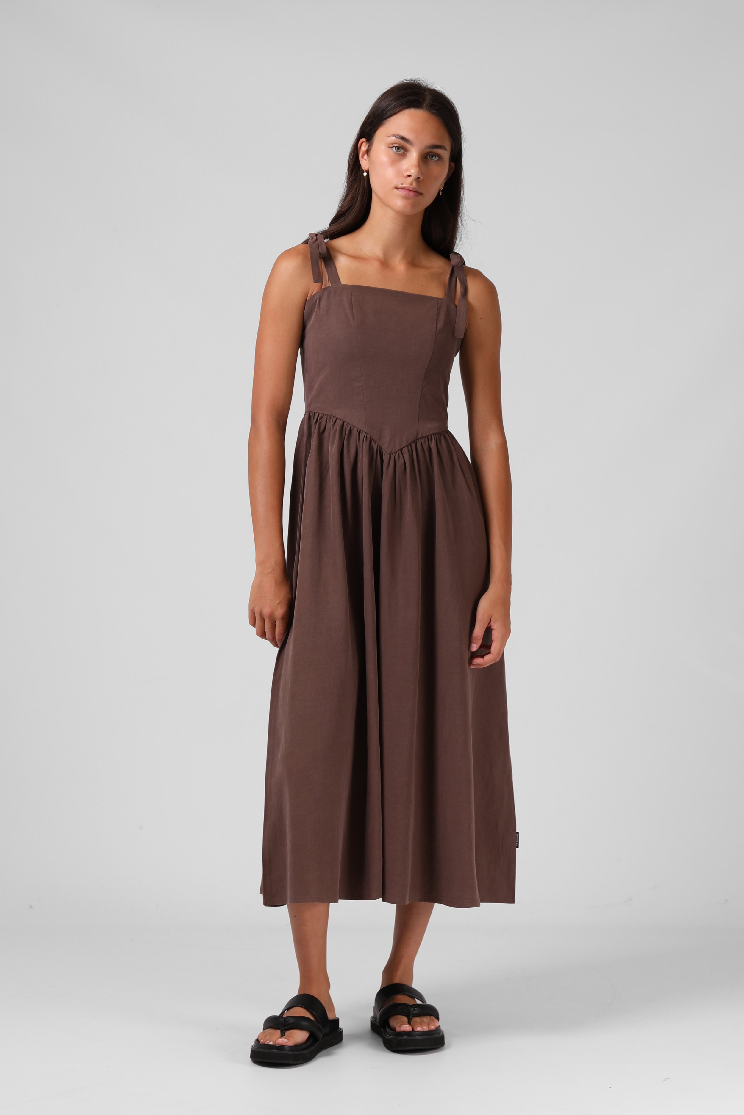 RPM 25S78A SOFI MIDI DRESS CHOCOLATE-2.jpg