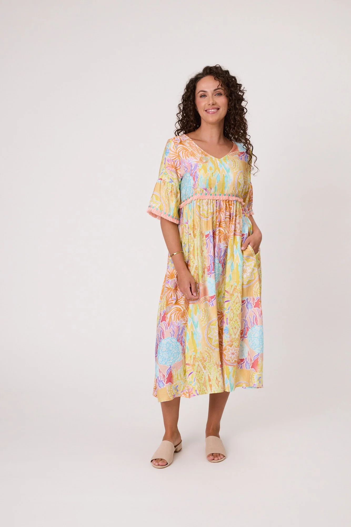 Classified Rimini Tassel Dress
