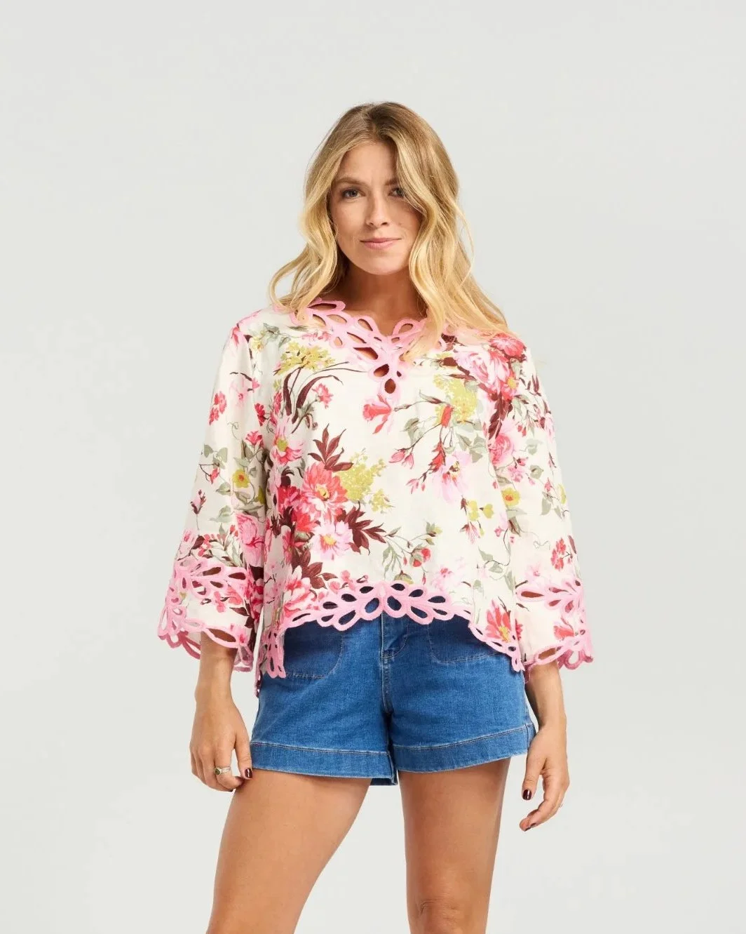 NMBR Rose Caris Top