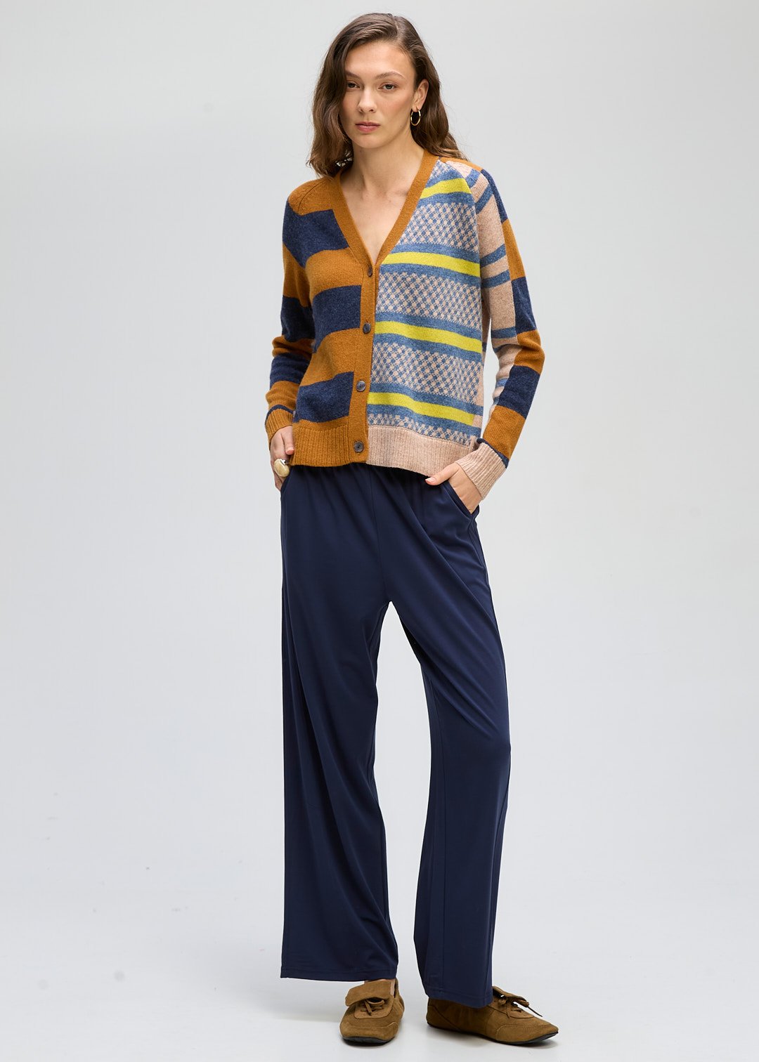 LD + Co Groove Stripe Cardi