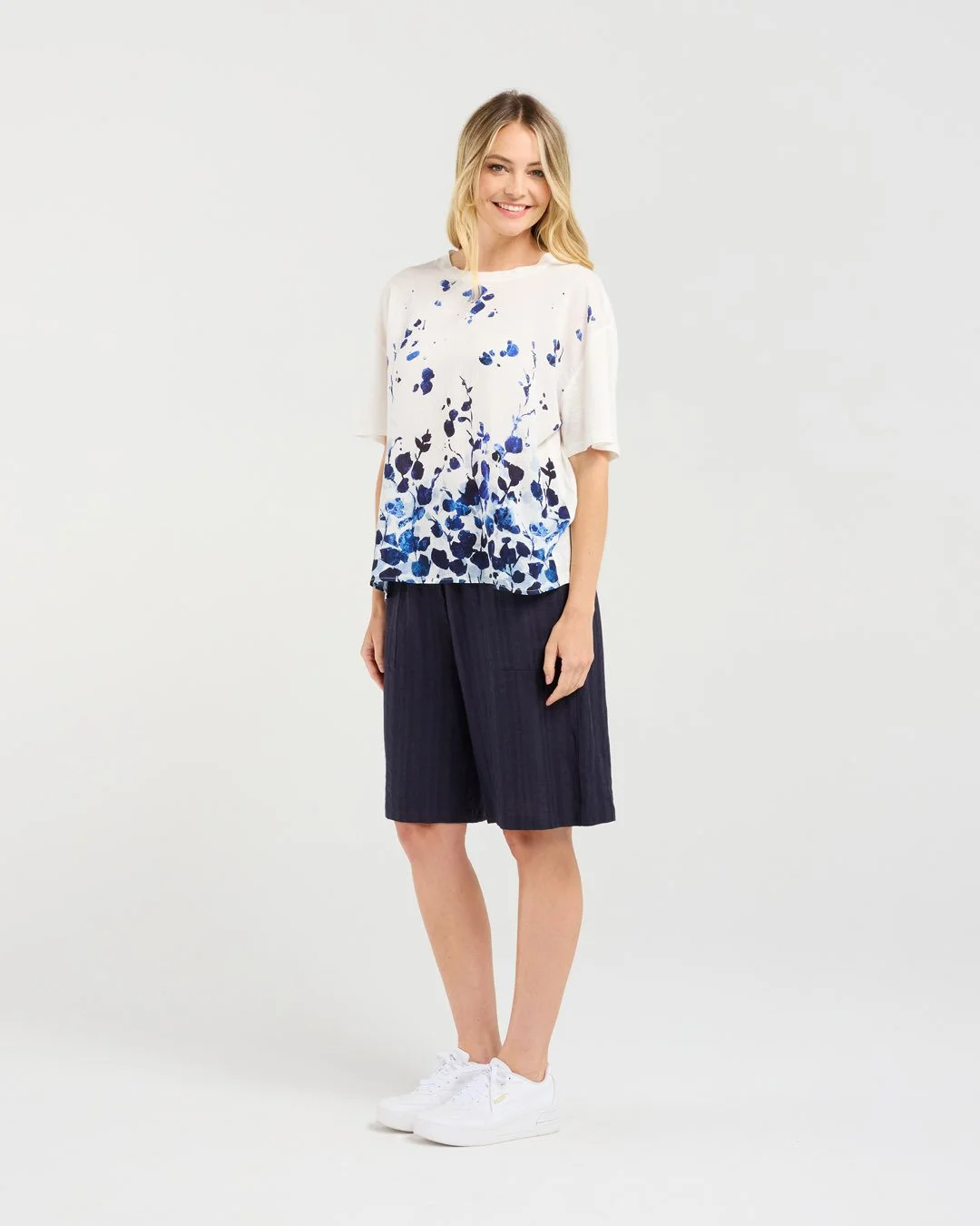 Blackstone Delanie Print Front Top