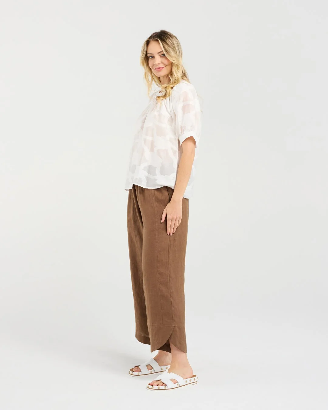 Blackstone Lisette Gathered Yoke Top