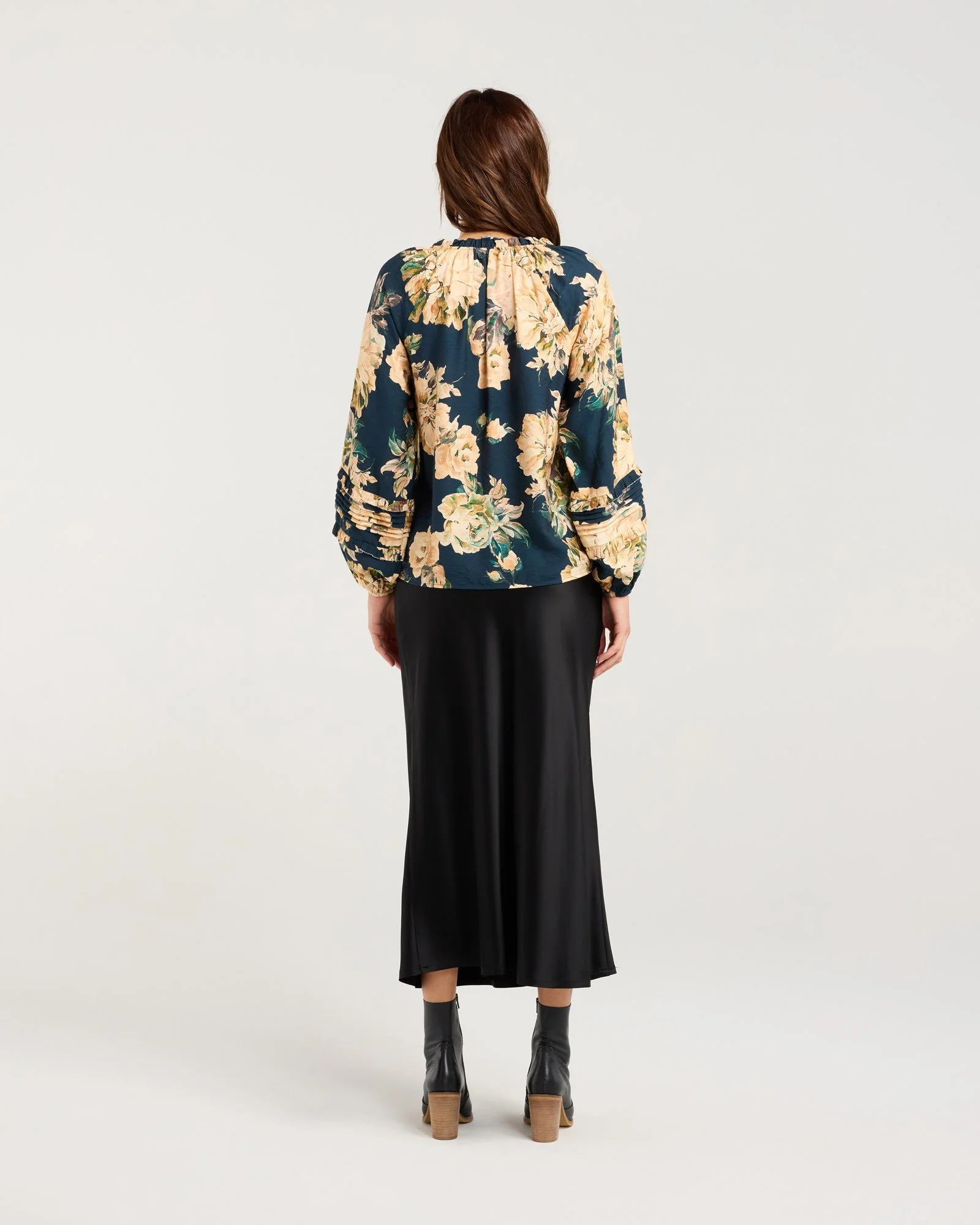 Blackstone Christie Frill Neck Top