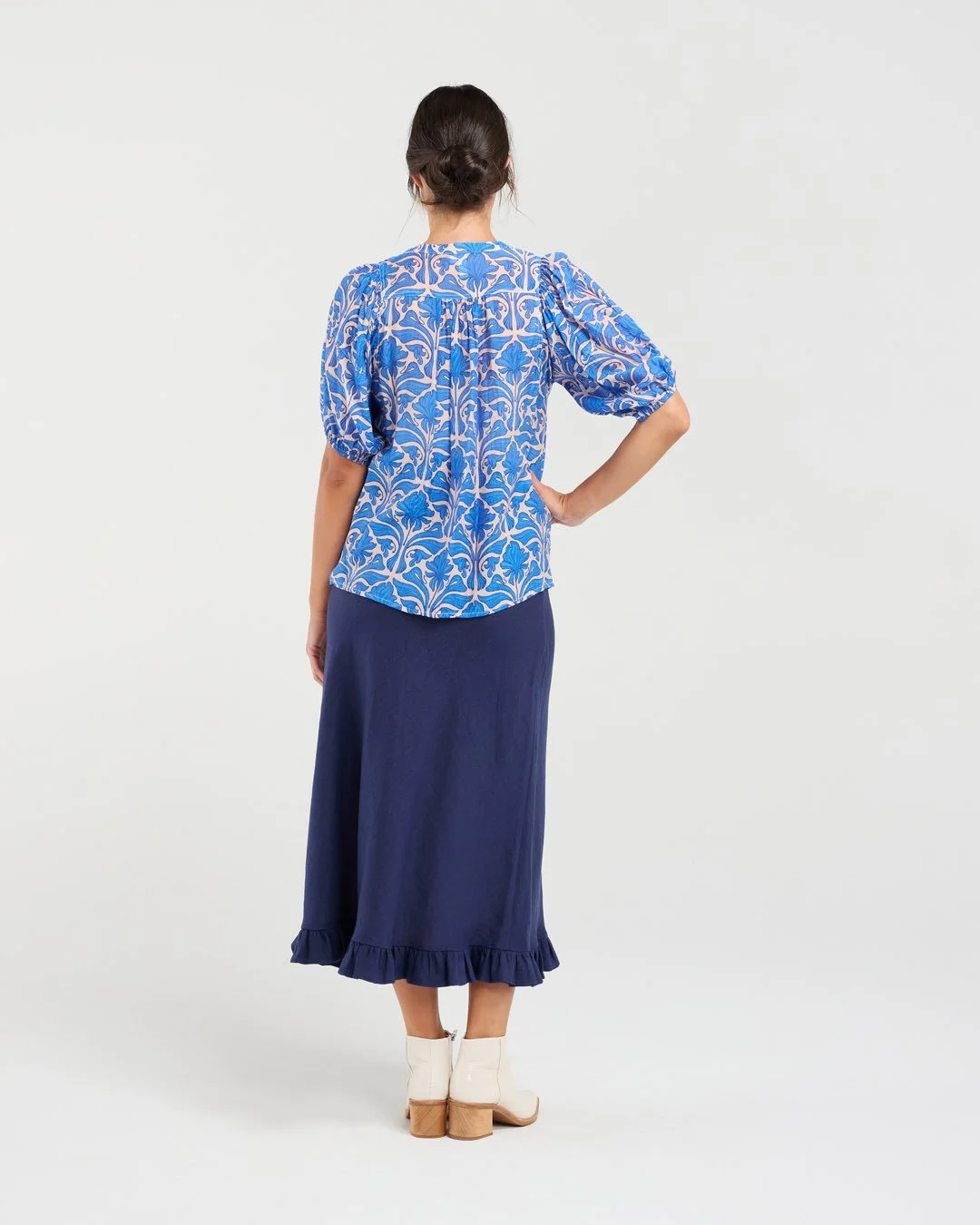 Blackstone Bridget Pintuck Front Shirt