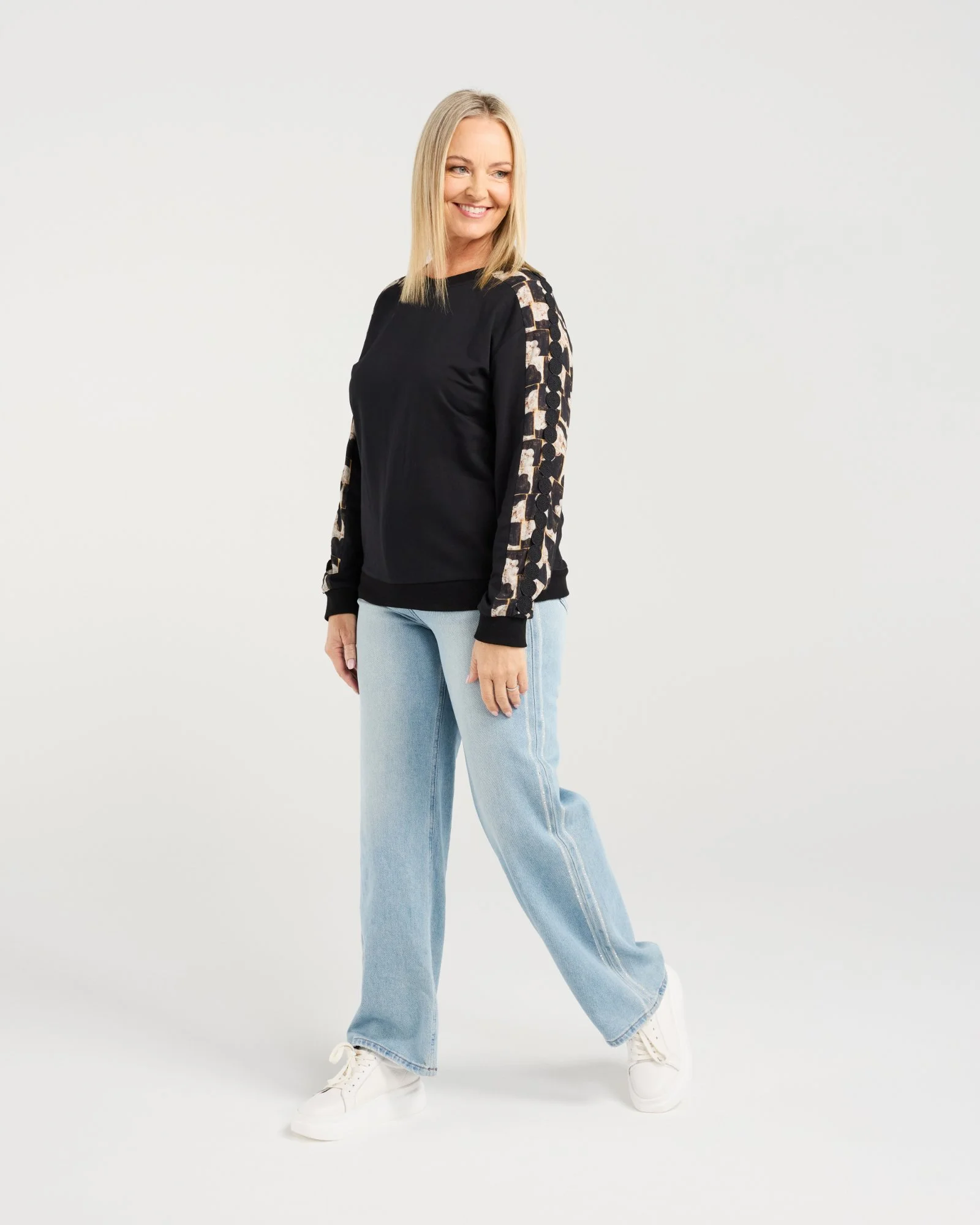 S5001-1 Louise Top Golden Grid (3).jpg