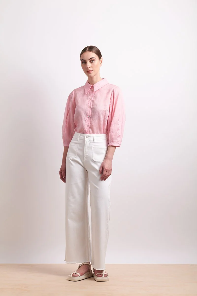 Neris Pin Tuck Shirt
