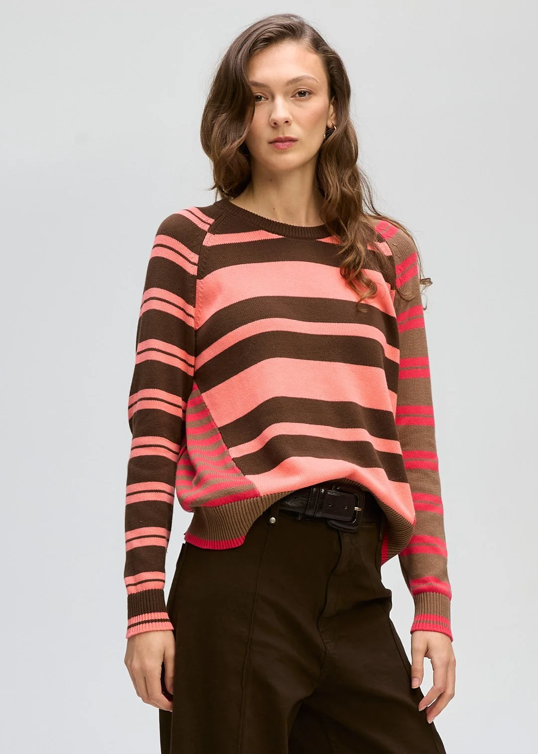 LD + Co Crazy Stripe Crew