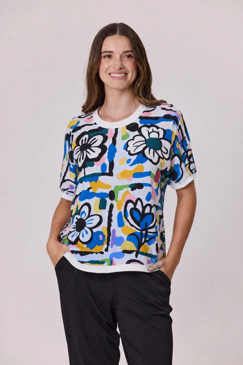 Democracy Groovy Garden Top