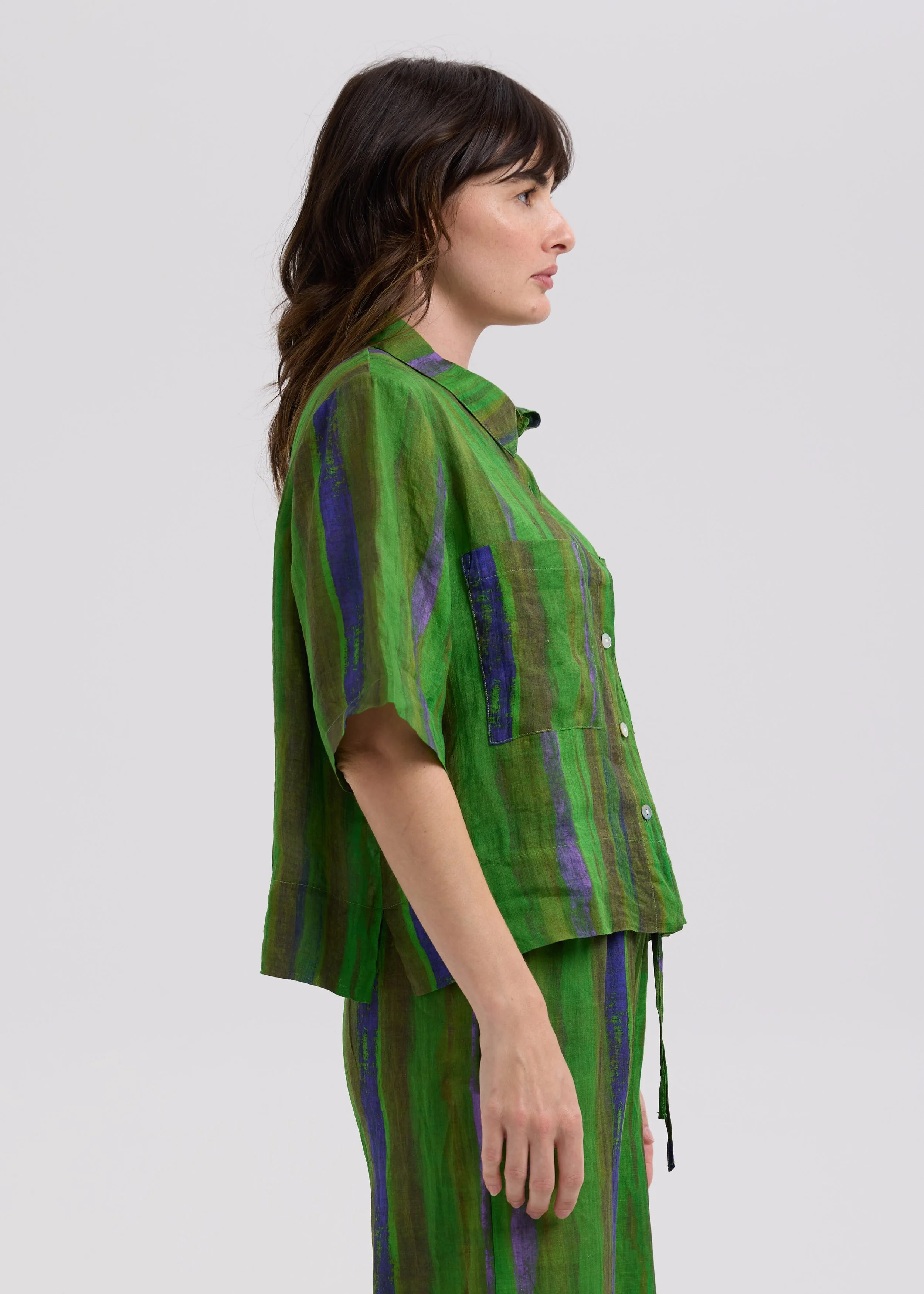 LD + Co Painted Linen Shirt