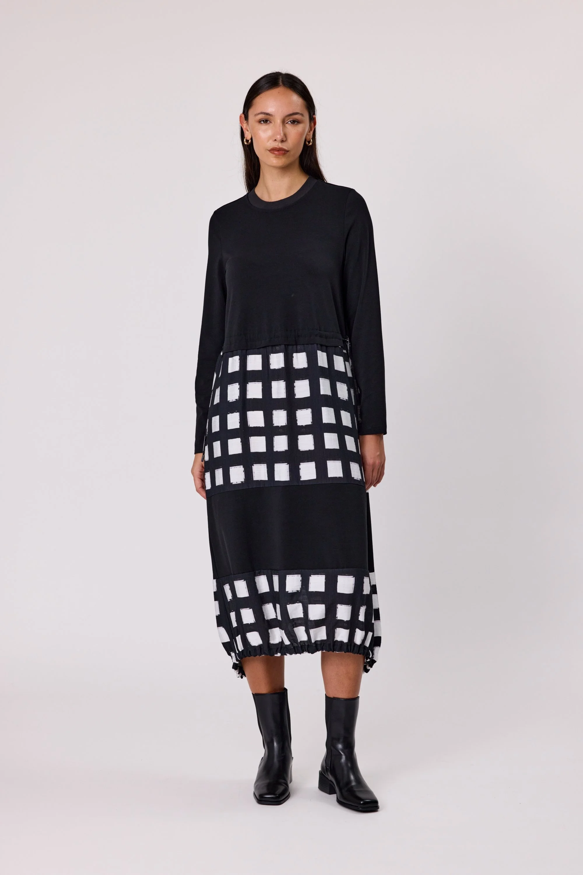 Duo Frame Mixed dress