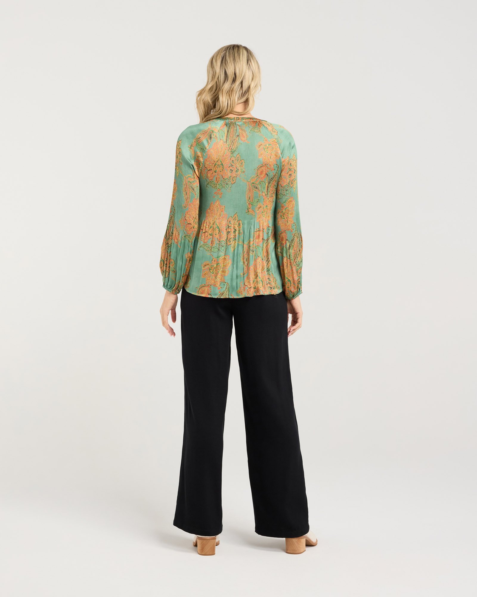 Blackstone Pollyana Pleat Top