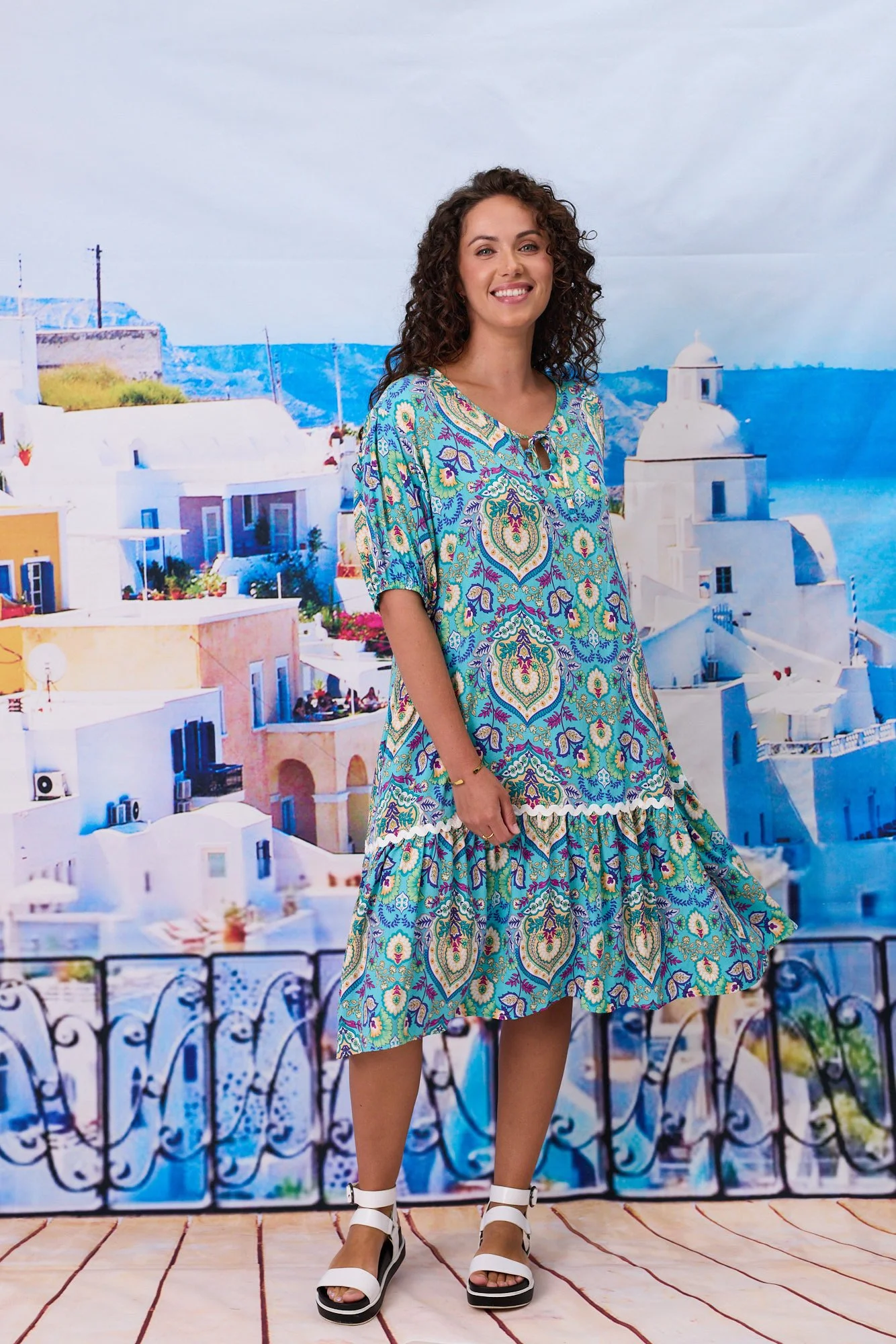 Classified Salerno Printed Dress