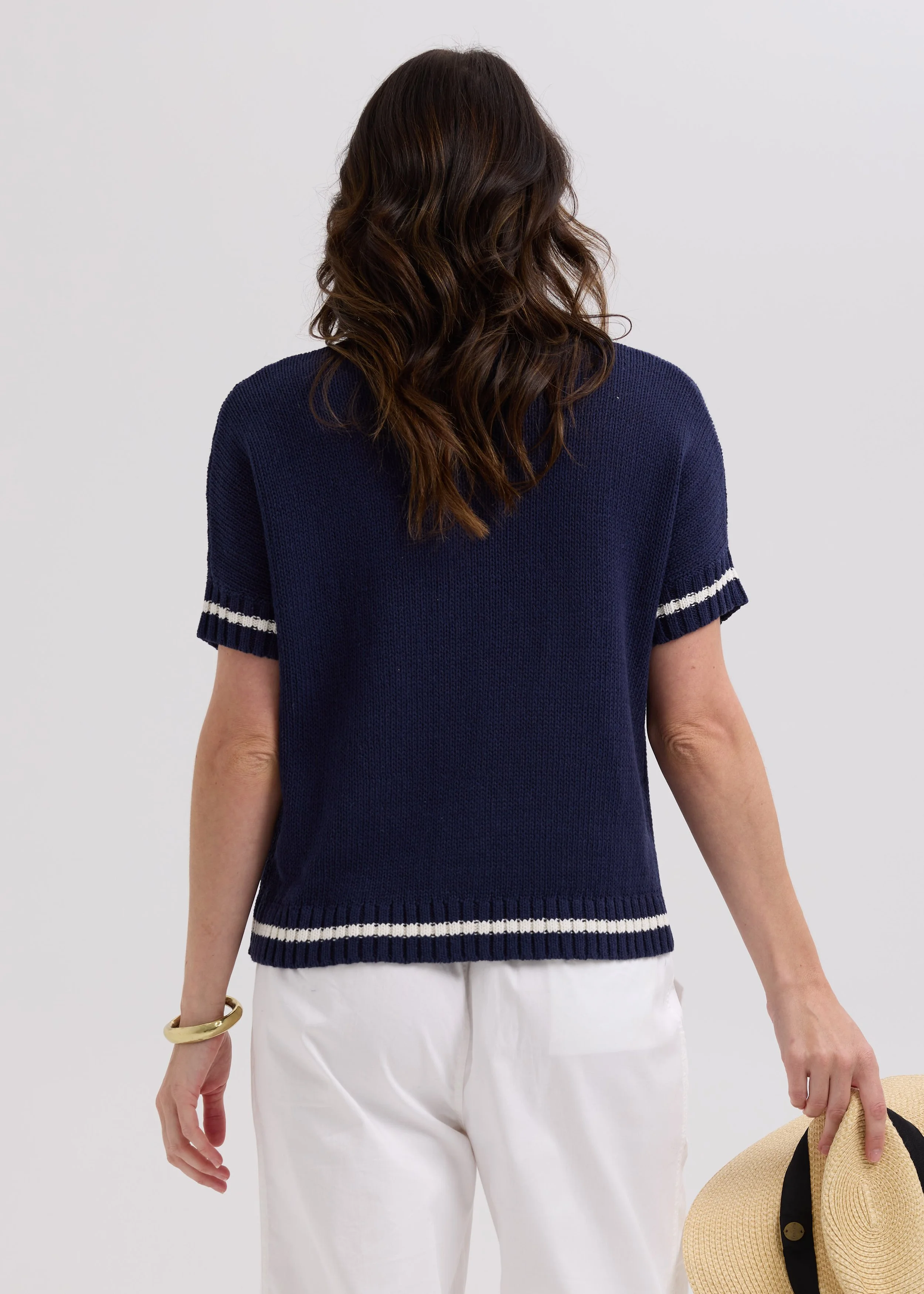 LD + Co Textured S/S Cardi