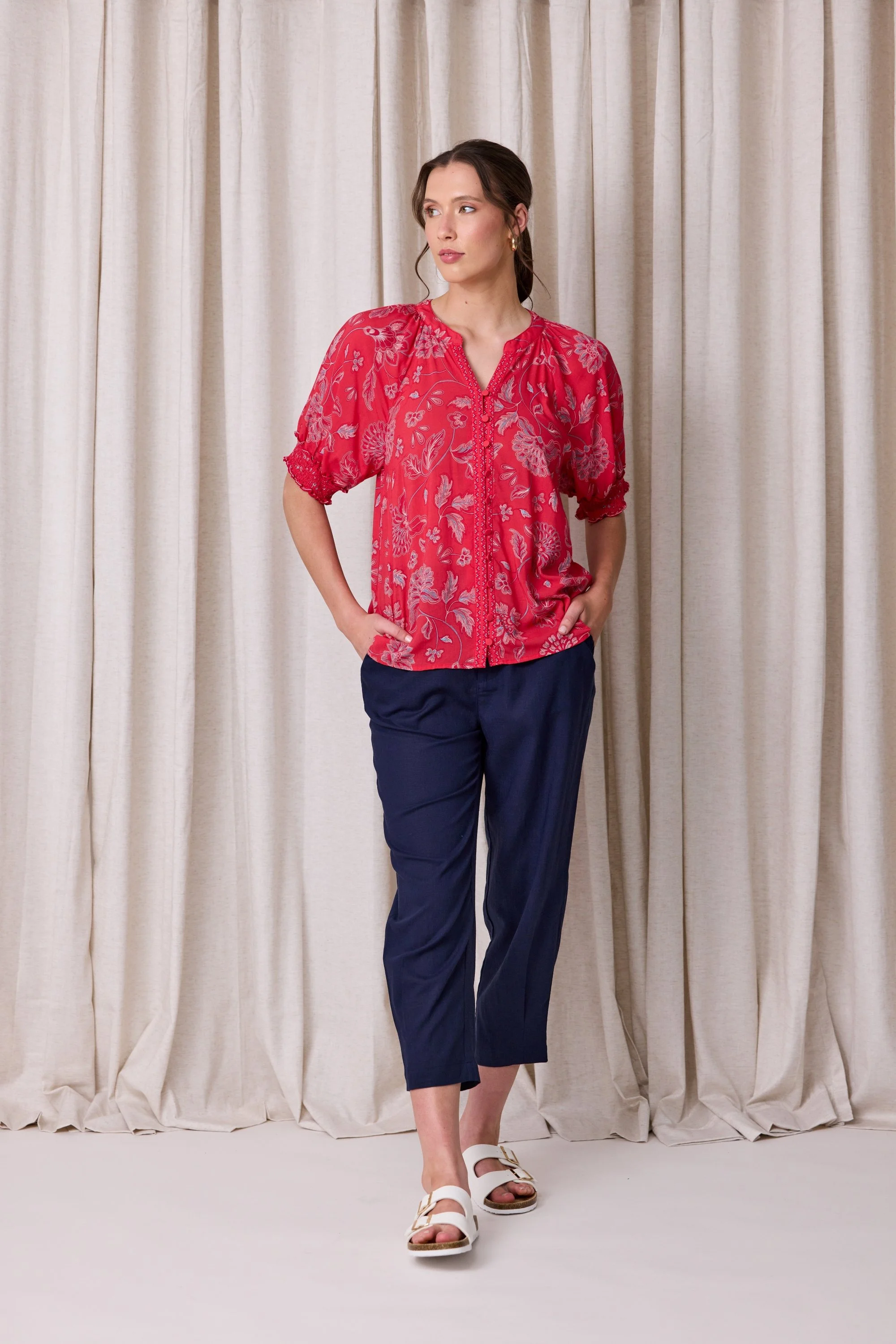 Newport Flourish Blouse