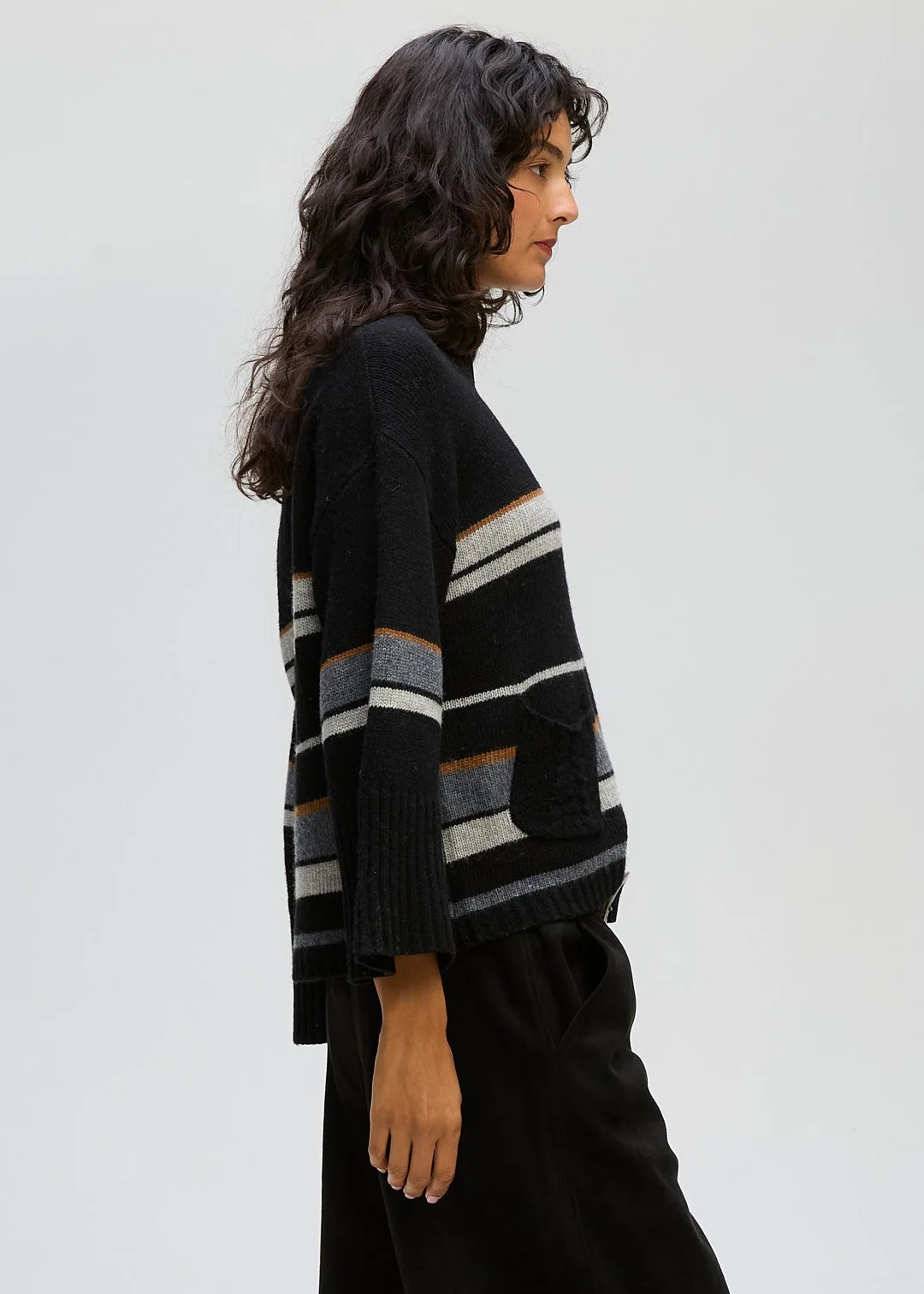 LD + Co Crop Stripe Jumper