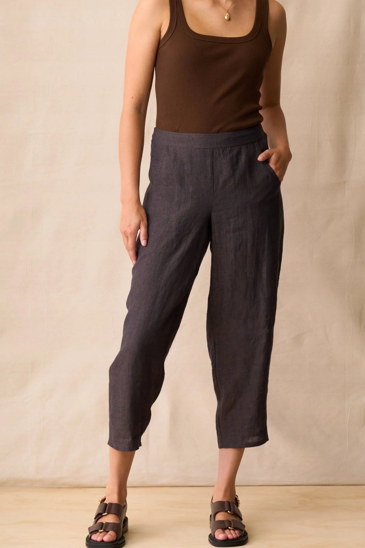 Neris Parker Pant Hazel