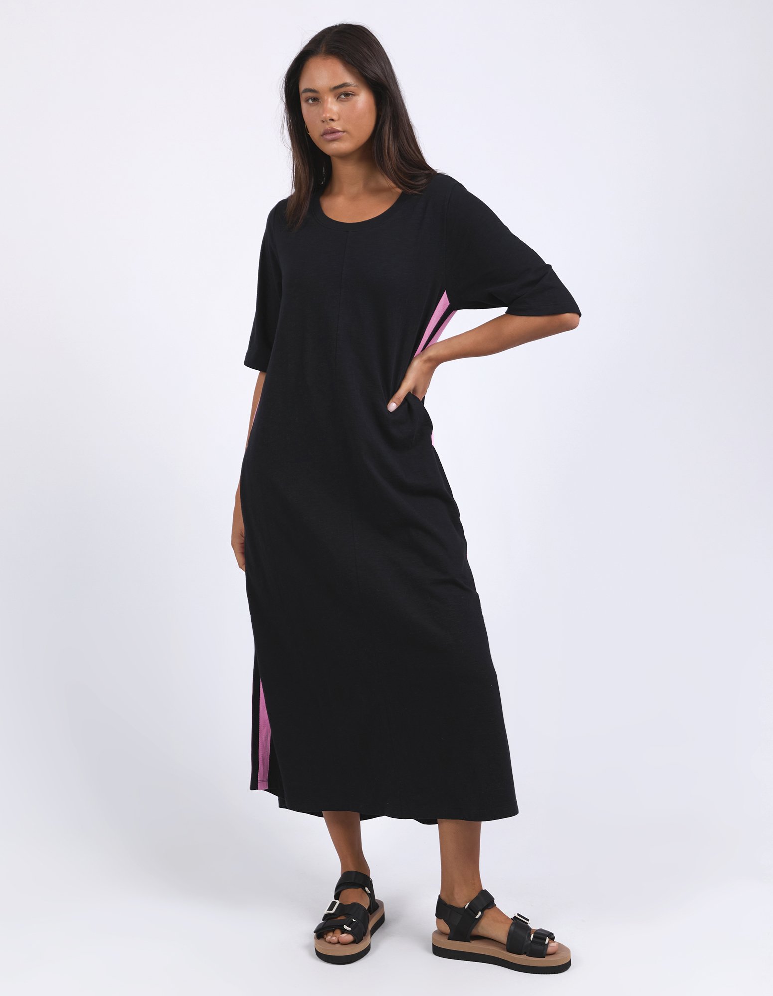 Foxwood Recovery 3/4 Sleeve Dress