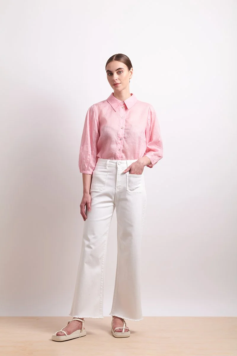 Neris Pin Tuck Shirt