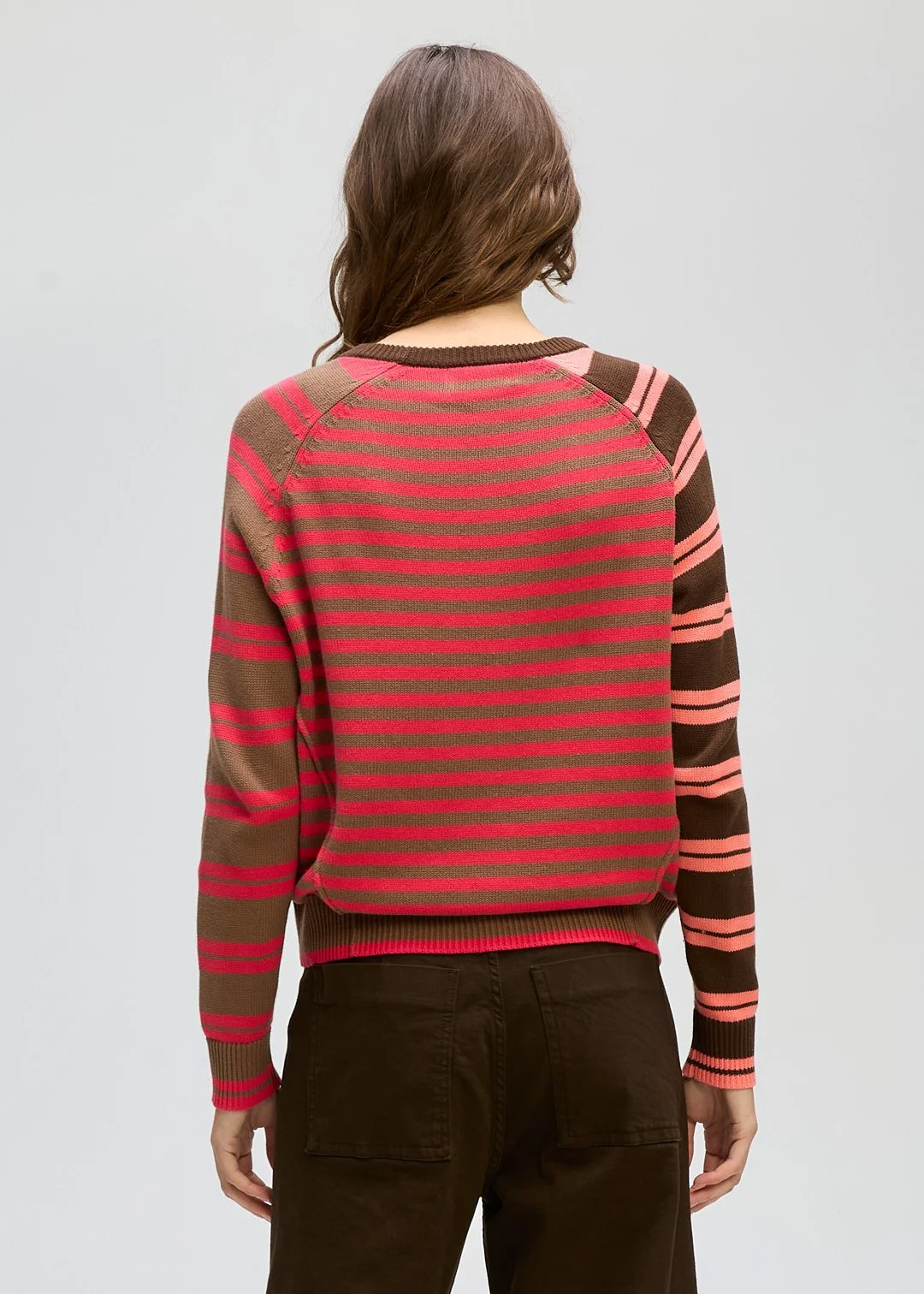 LD + Co Crazy Stripe Crew