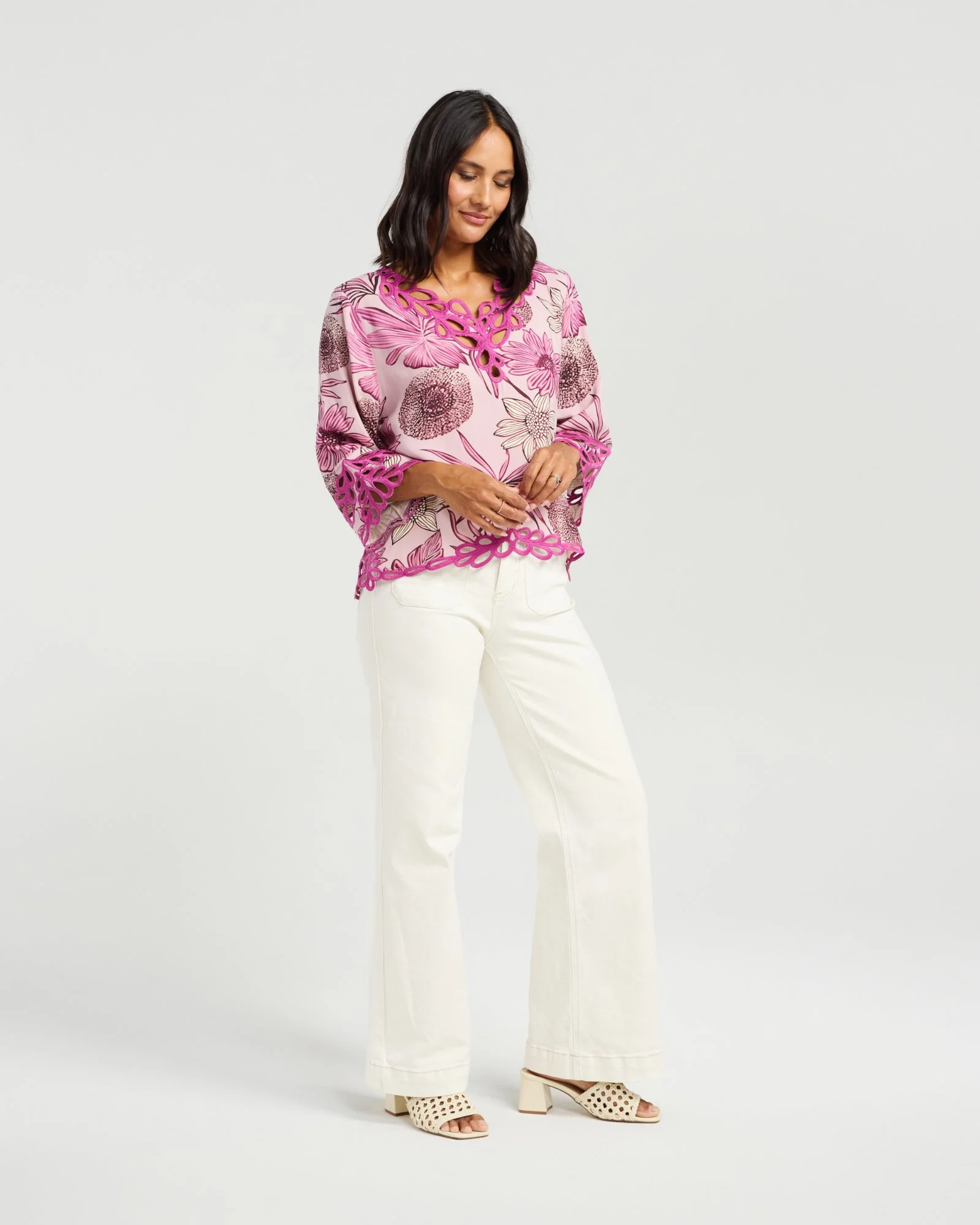 NMBR Rose Caris Top