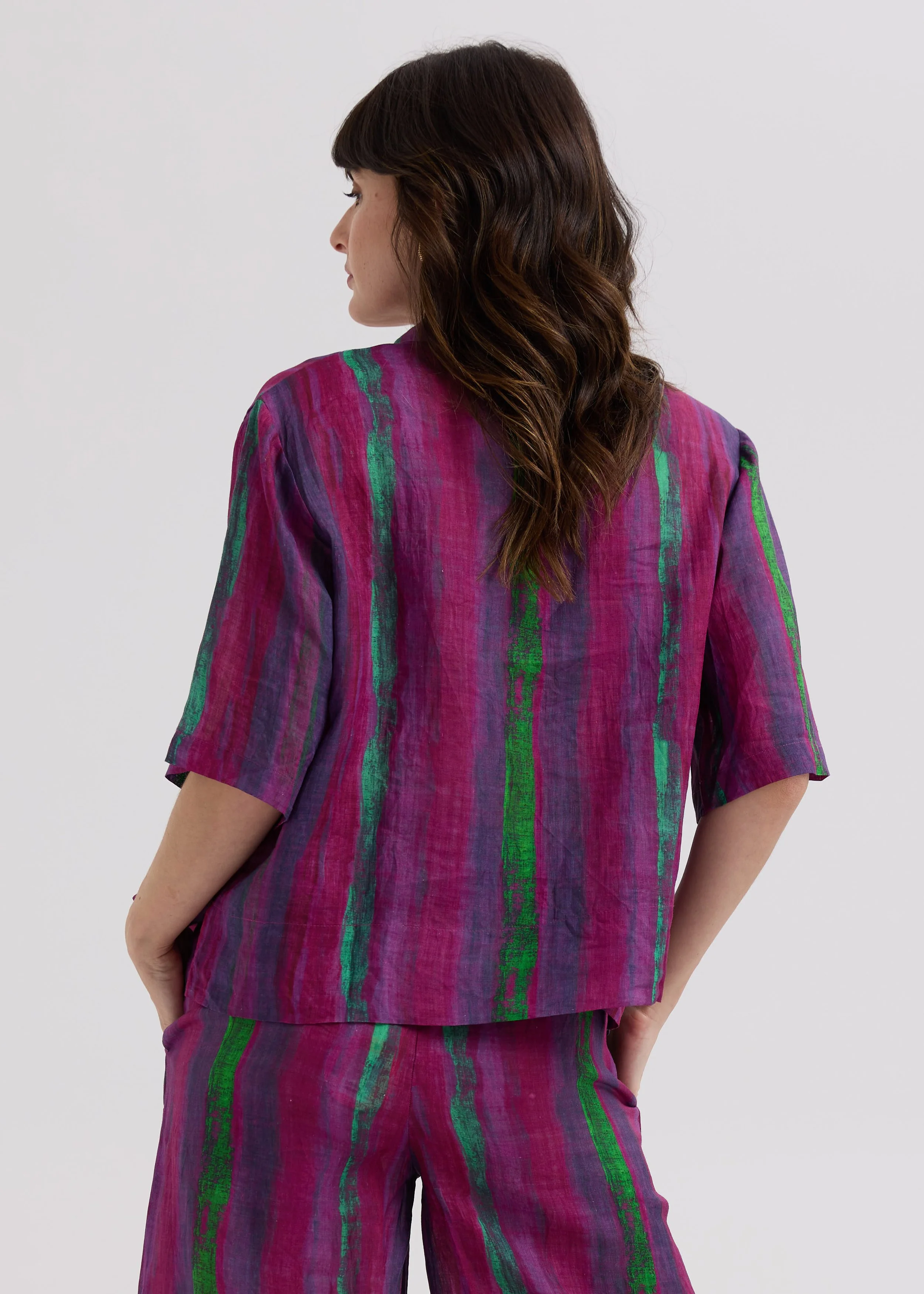 LD + Co Painted Linen Shirt